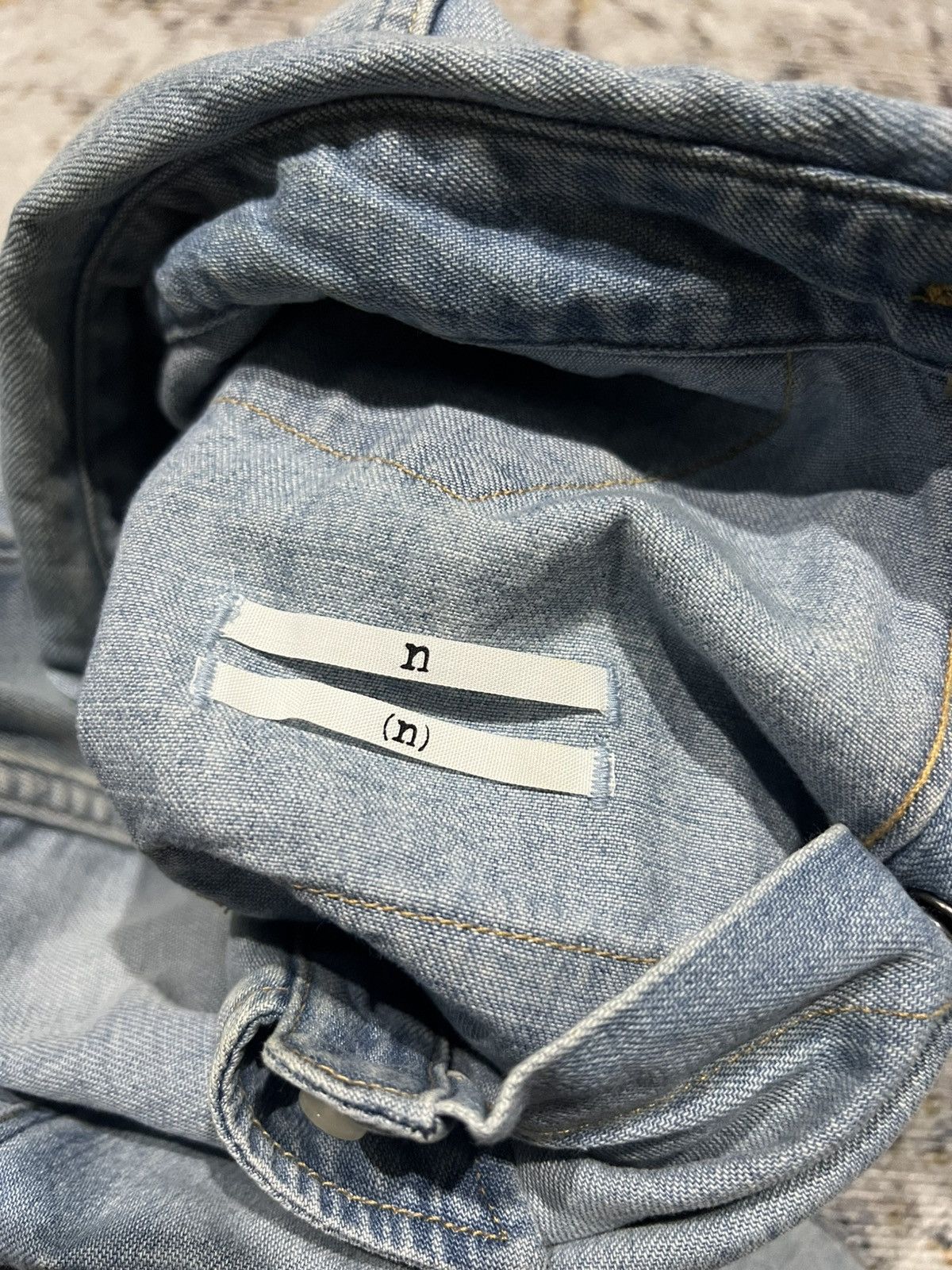 Number (N)ine × Takahiromiyashita The Soloist. 07 Number Nine Western Denim Shirt Musical Note Size US M / EU 48-50 / 2 - 5 Thumbnail