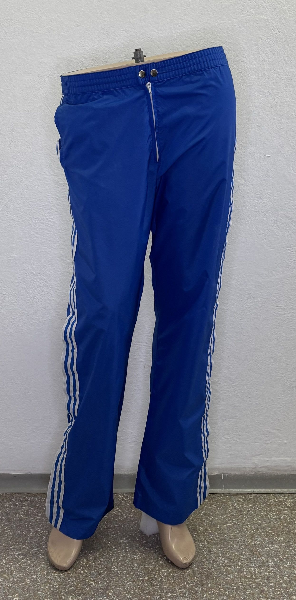 Adidas × Vintage Adidas Originals Zip Vintage 80s blue Pants Size XS Size US 29 - 2 Thumbnail