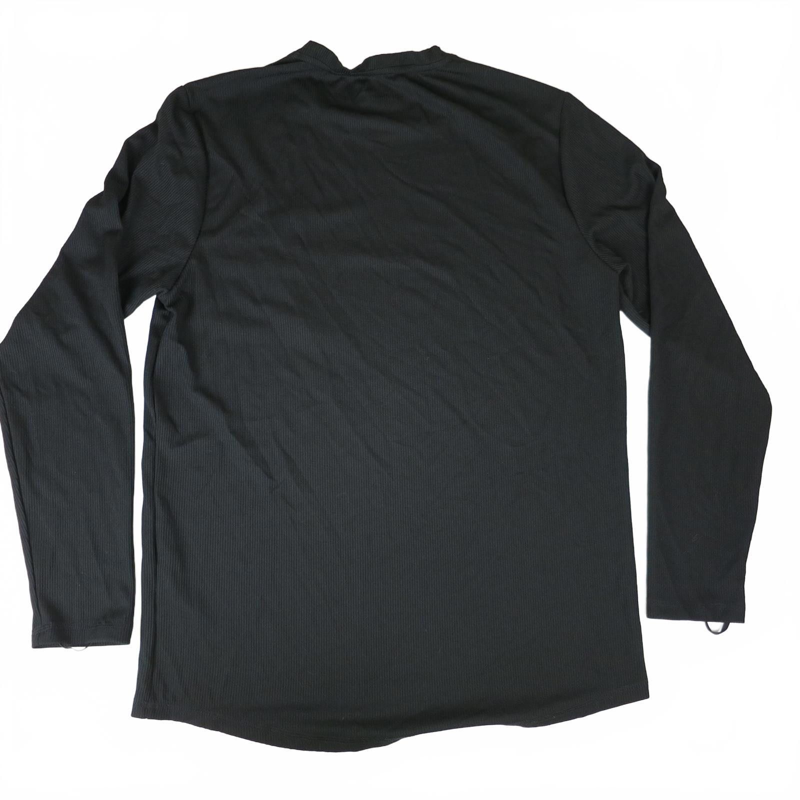 Wrangler Men's L Wrangler Black Long Sleeve Thermal Shirt with Pocket Size US L / EU 52-54 / 3 - 4 Thumbnail