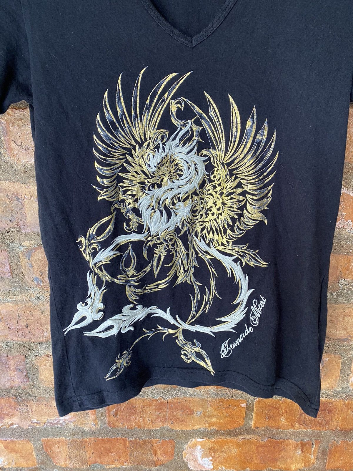 Japanese Brand × Tornado Mart Tornado Mart Japan Pheonix bird dragon tee Size S / US 4 / IT 40 - 3 Thumbnail