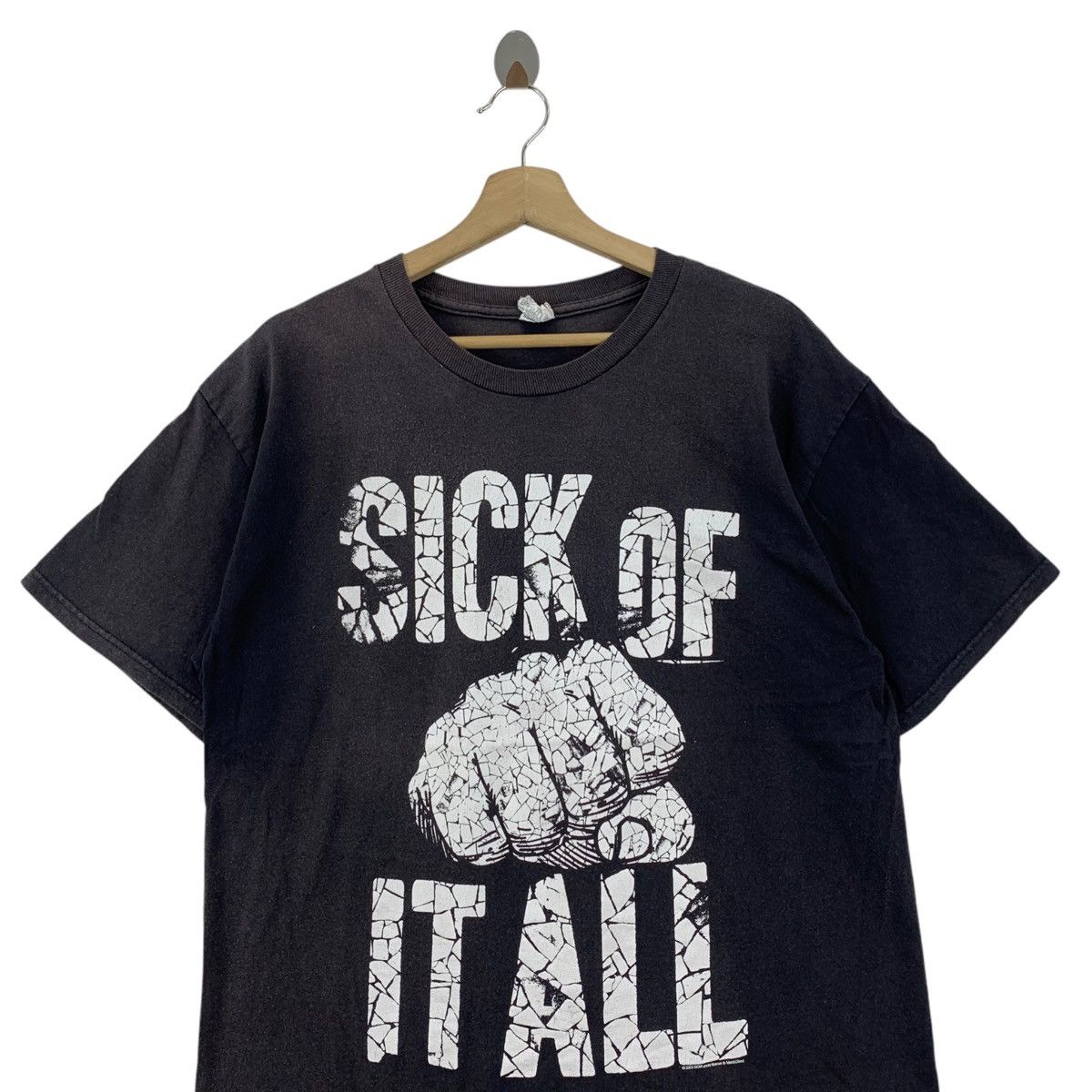 Other SICK Of IT ALL It's Clobberin' Time NYHC 1986 Band Tour Size US L / EU 52-54 / 3 - 2 Thumbnail