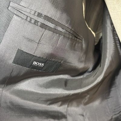 Hugo Boss Hugo Boss Gray Suit 40R Paolini Movio Wool Blazer Dress Pant Size 40R - 7 Thumbnail