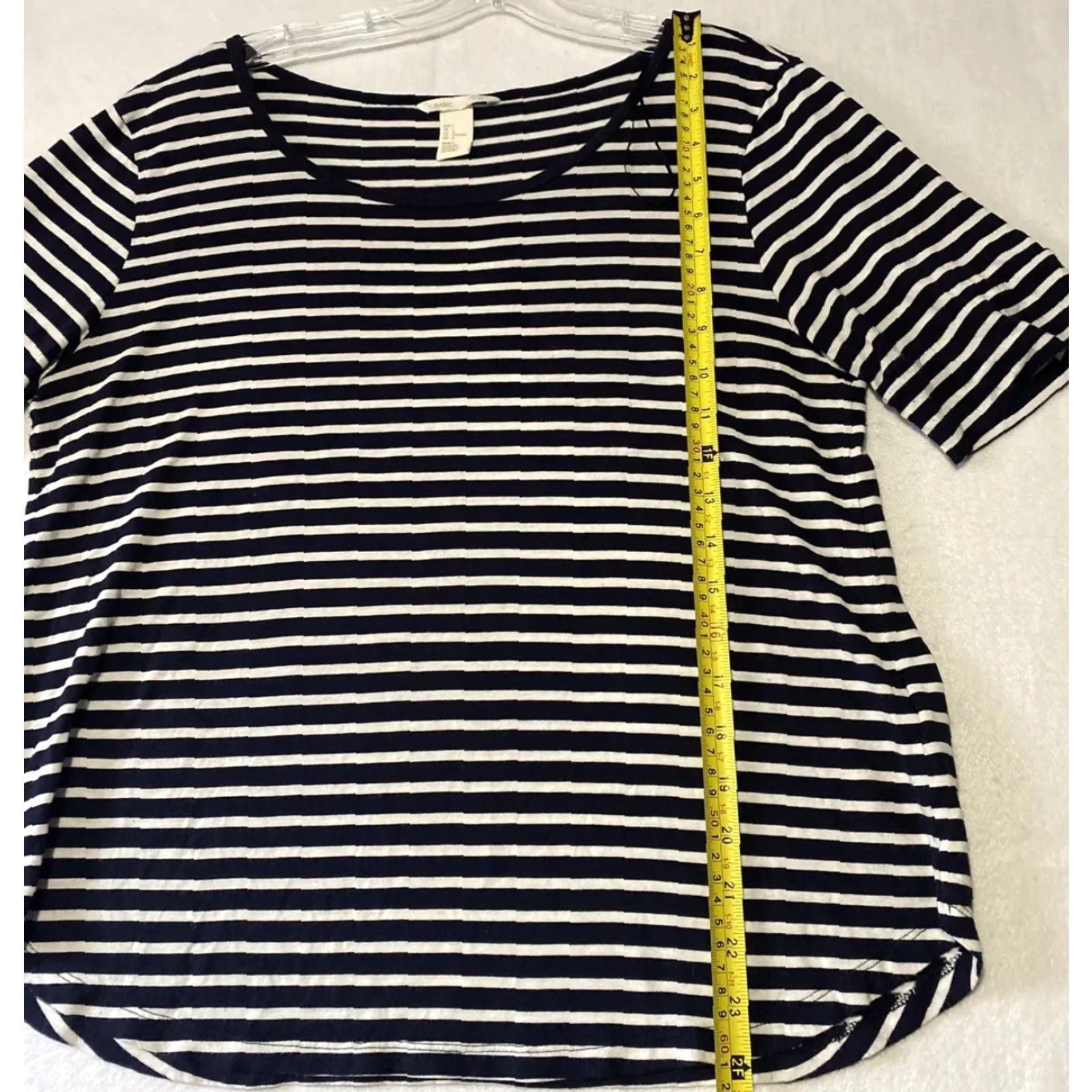 H&M H&M T-Shirt Women’s L Solid Short Sleeve Round Neck Casual Loose Top Multicolor Basic Breathing Size L / US 10 / IT 46 - 5 Thumbnail