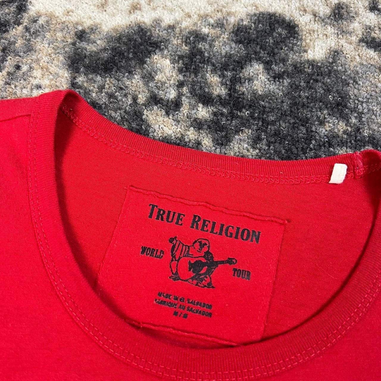 True Religion True Religion Big Logo Vintage T-Shirt Streetwear 90s 1TS27 Size US M / EU 48-50 / 2 - 7 Thumbnail