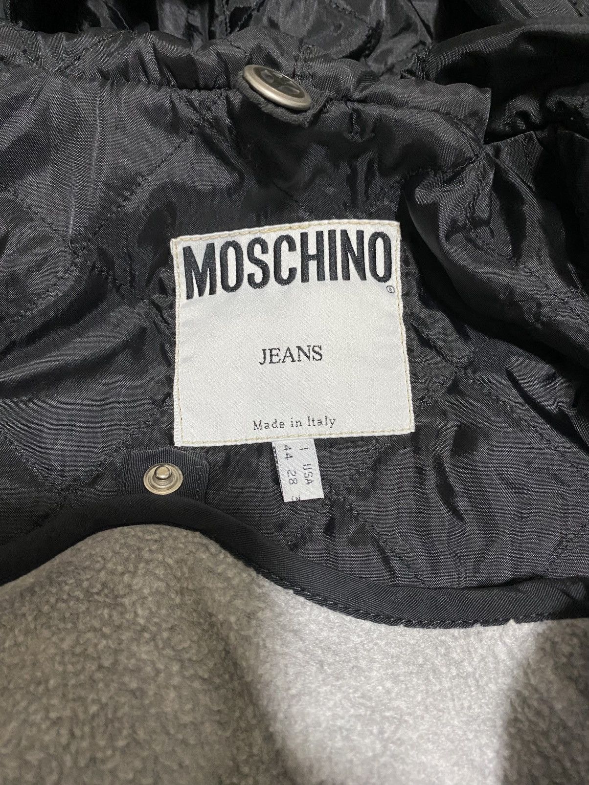 Moschino VINTAGE MOSCHINO WINDBREAKER JACKET Size US XL / EU 56 / 4 - 4 Thumbnail