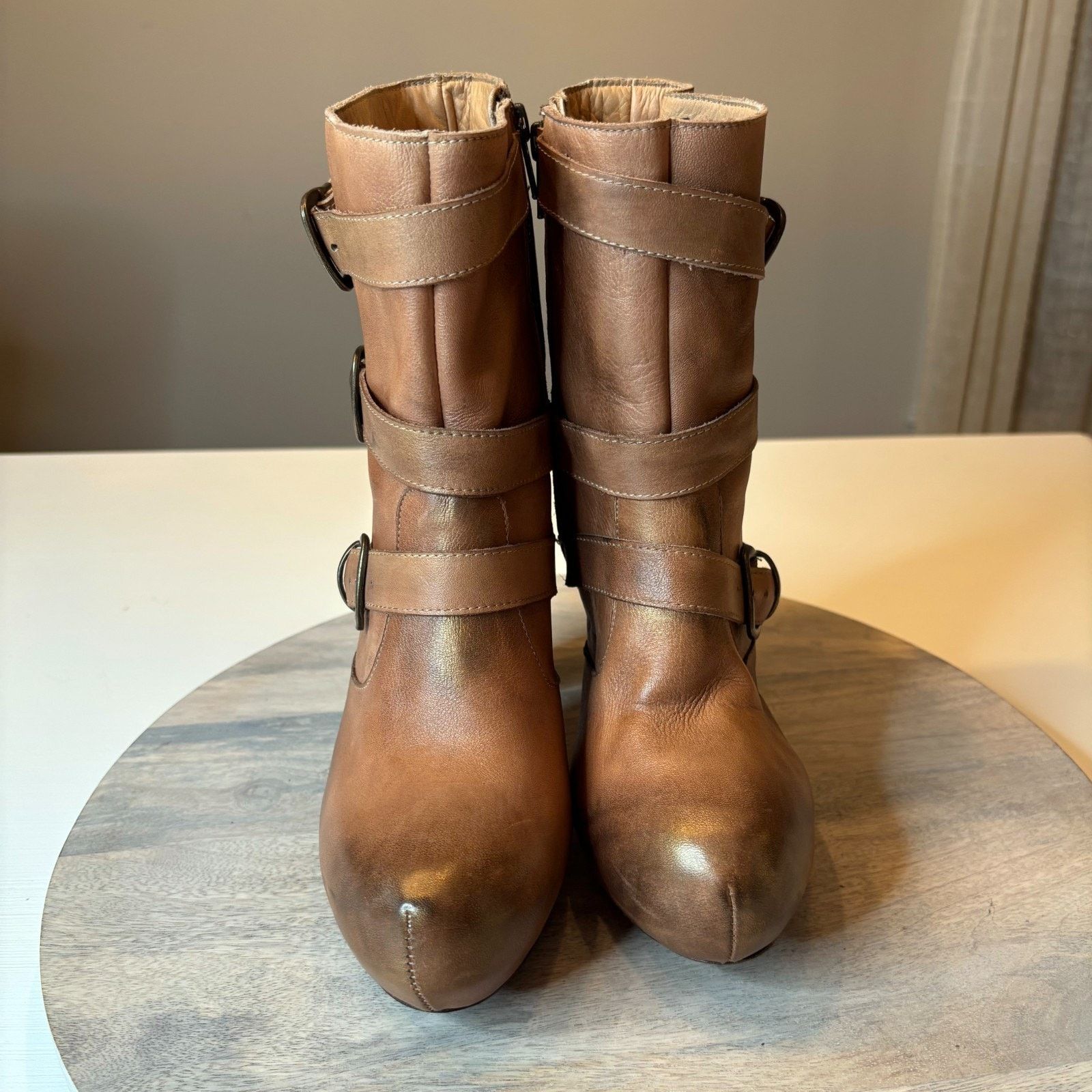 Bed Stu Bed Stu Cobbler Series Distressed Ankle Boots Women's Size 9 Size US 9 / IT 39 - 4 Thumbnail
