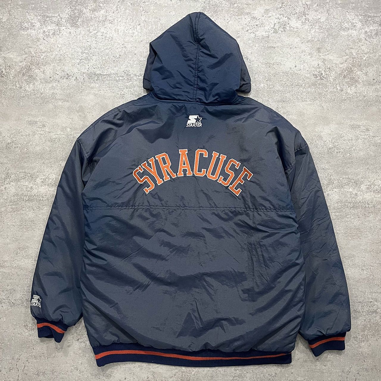 SYRACUSE ORANGE UNIVERSITY STARTER PUFFER JACKET SIZE XL