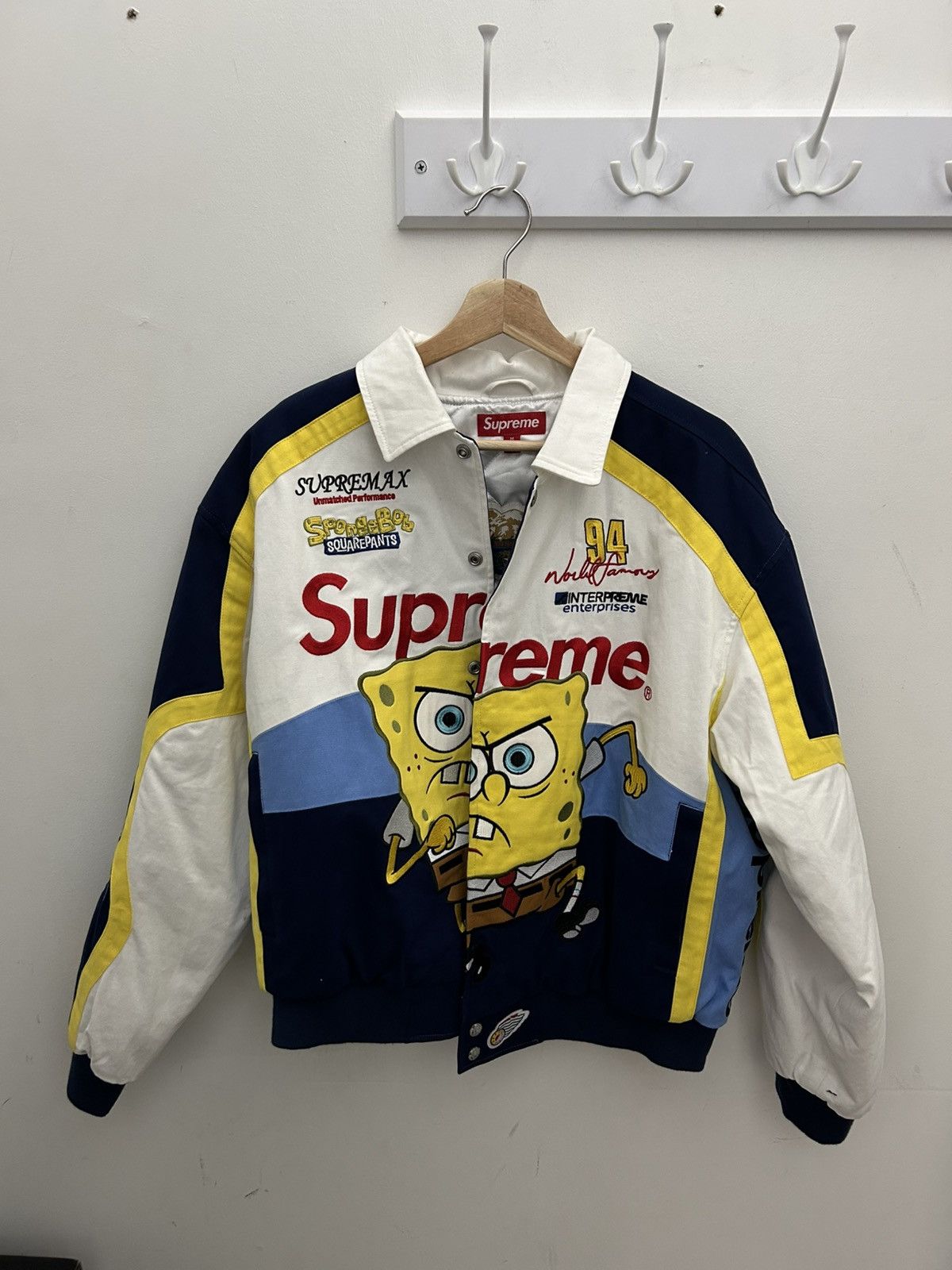 supreme spongebob Racing Jacket Spring/Summer 2025 Preview – Supreme