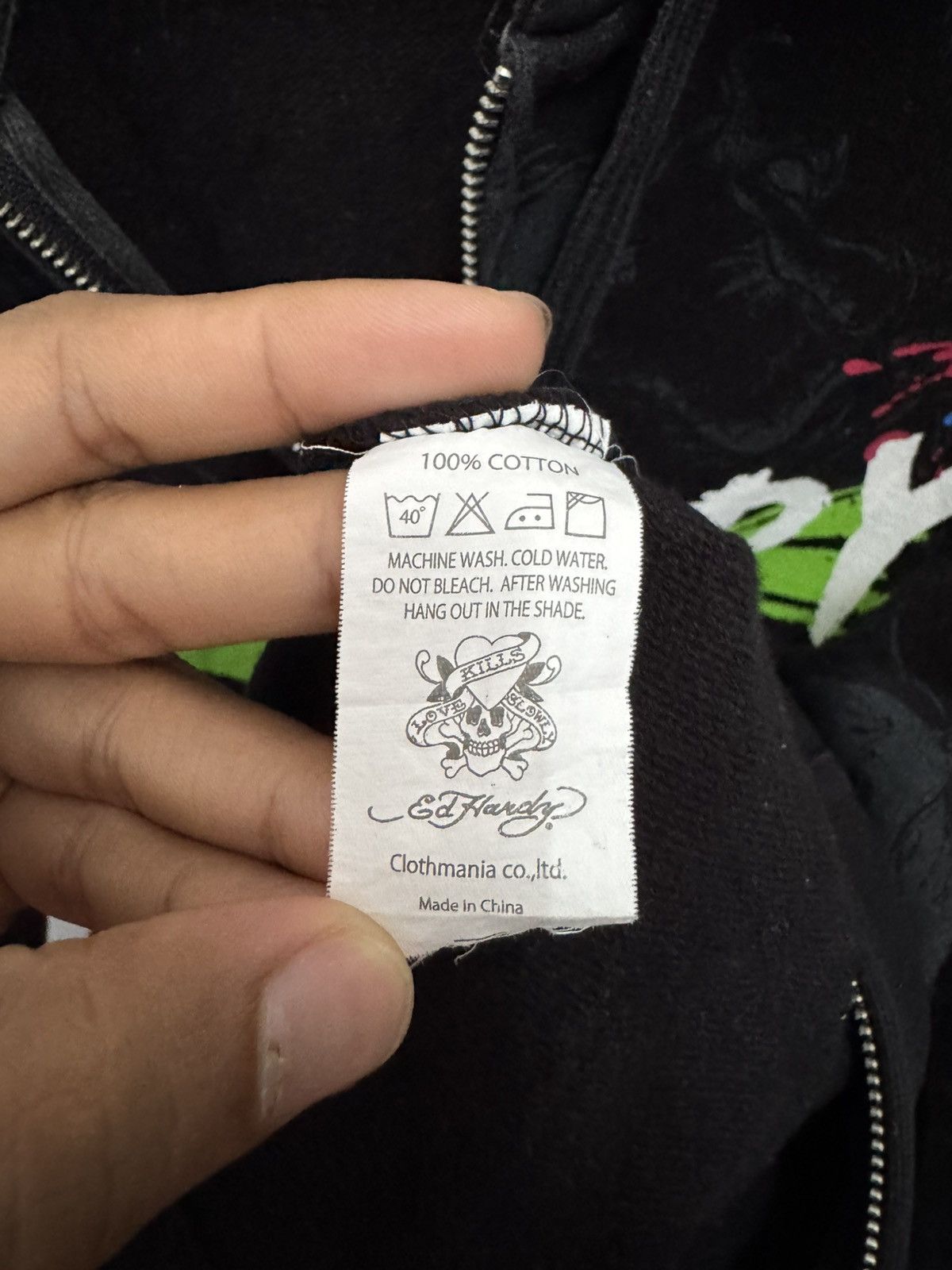 Christian Audigier × Ed Hardy Ed Hardy full print zip up hoodie Size US M / EU 48-50 / 2 - 7 Thumbnail