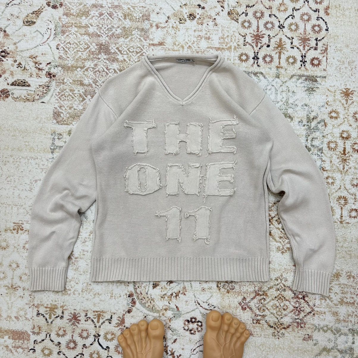 If Six Was Nine × Le Grande Bleu (L.G.B.) Vintage Japanese Style Knit sweater Grunge Avantgarde Y2K Size US L / EU 52-54 / 3 - 1 Thumbnail