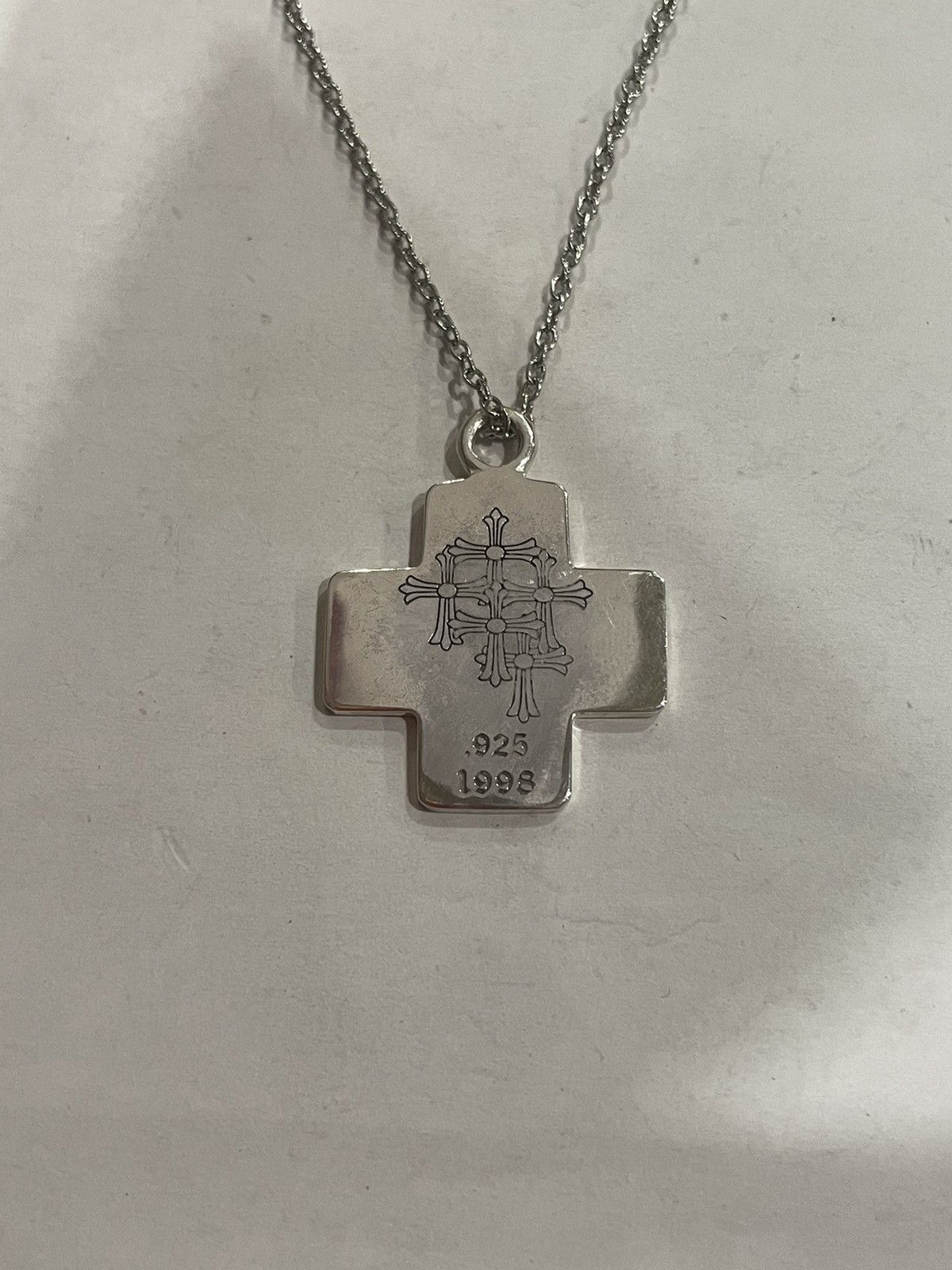 Chrome Hearts Chrome Hearts Cemetery Cross Trinket Pendant Chain ...