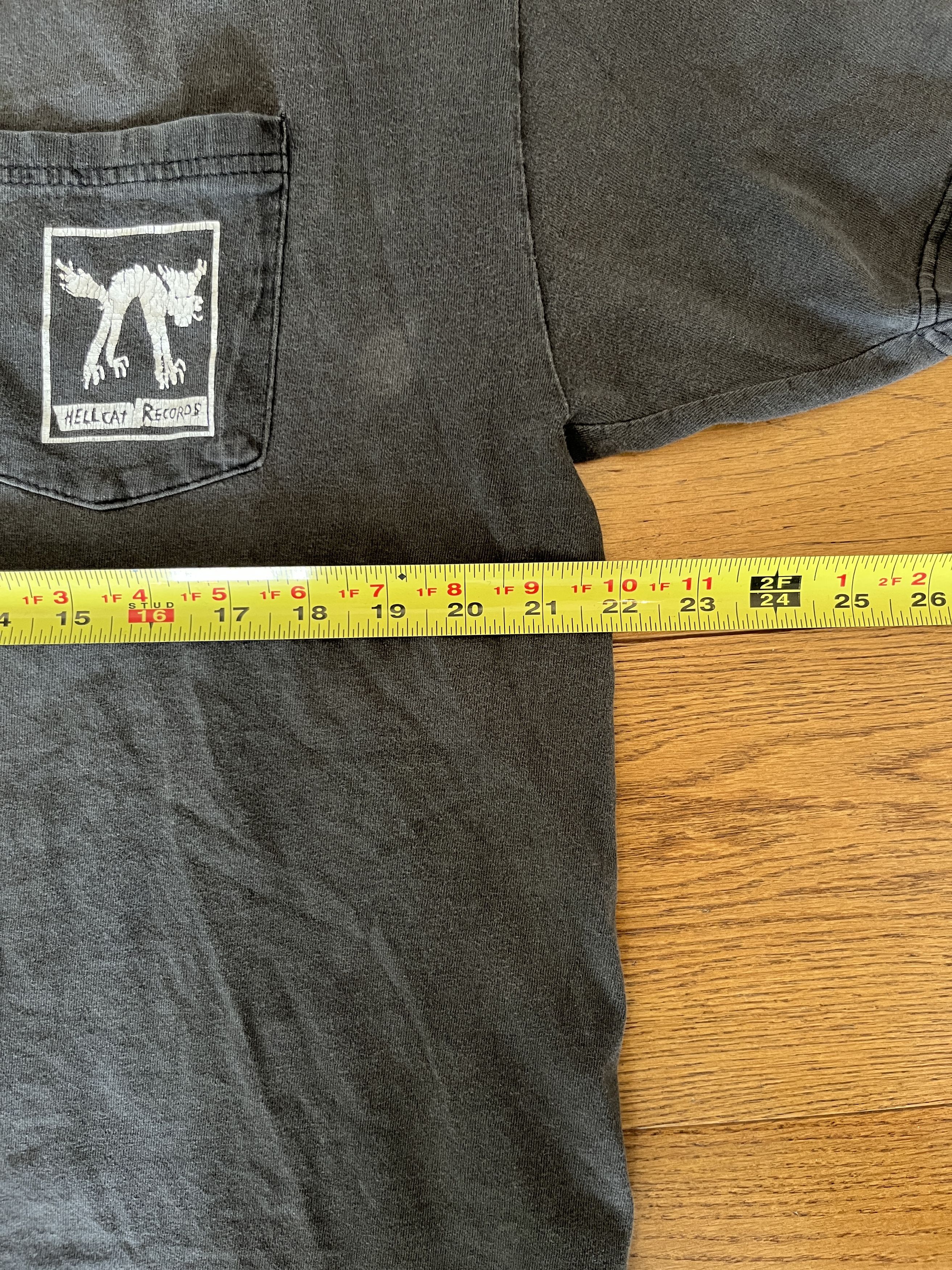 Other Vintage 1999 Hellcat Records The Gadjits Pocket T-Shirt XL Size US XL / EU 56 / 4 - 4 Thumbnail