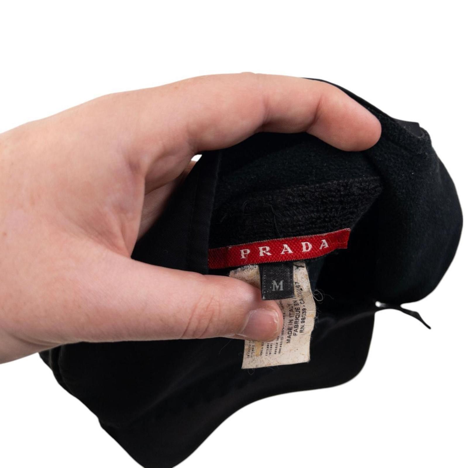 Prada Vintage Prada Sport Fleece Lined Trapper Hat Size ONE SIZE - 5 Thumbnail