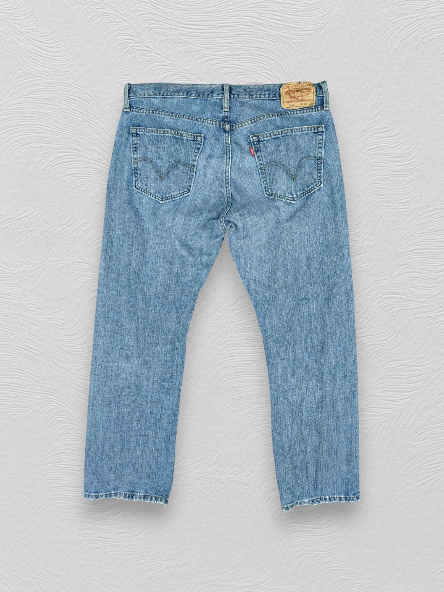 Levi's Blue Slim Straight Vintage Levi's 514 Denim 37x30.5 -JN439 Size US 37 - 2 Thumbnail