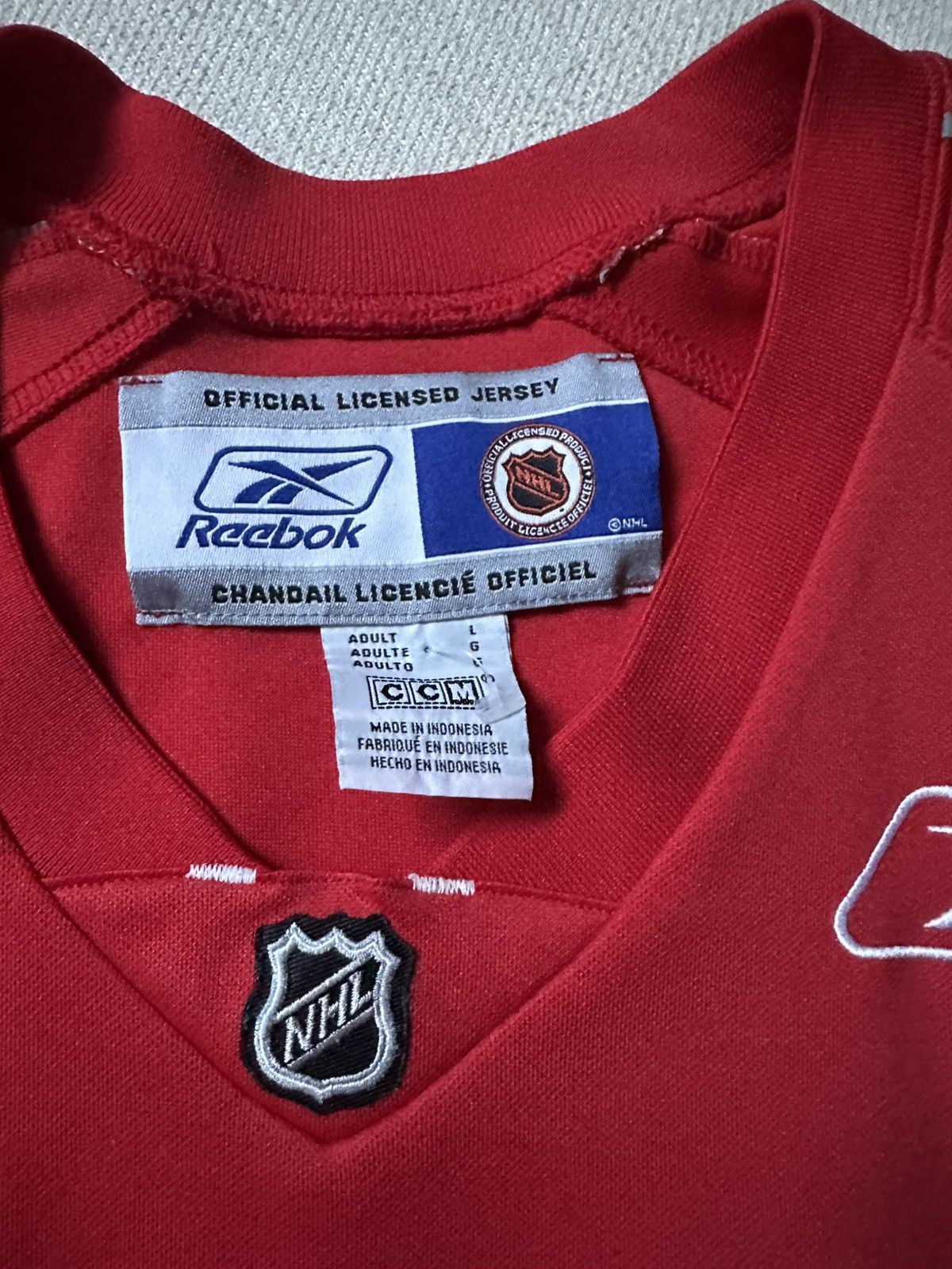 Reebok Vintage Calgary flames jersey Size US L / EU 52-54 / 3 - 4 Thumbnail