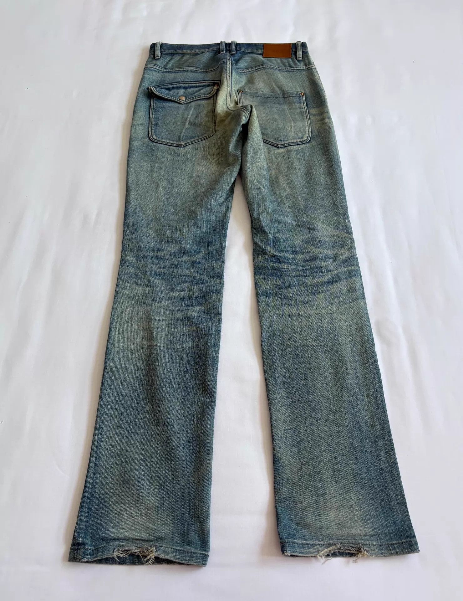 Habitat Halb Kiminori Morishita Vintage Wash Jeans 78/107 Size US 32 / EU 48 - 5 Thumbnail