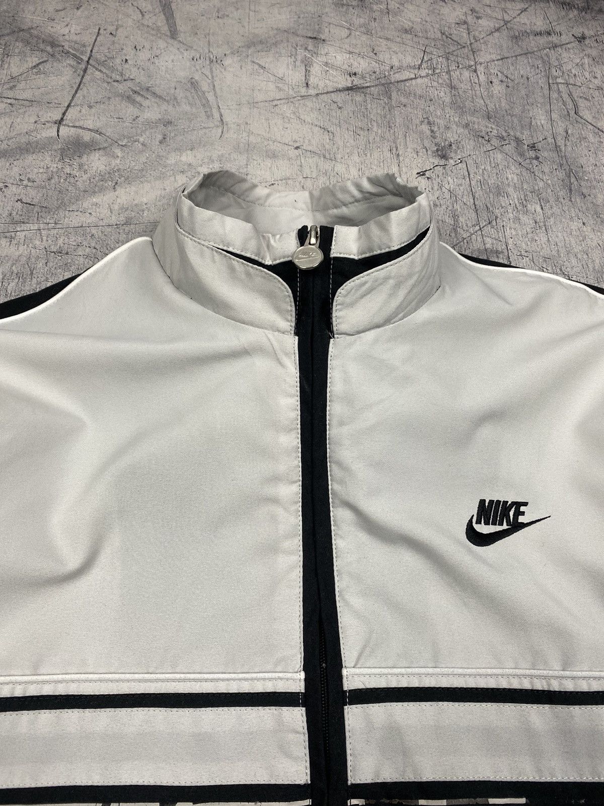 Nike Vintage Nike Streetwear y2k Drill Track Top Jacket Size US M / EU 48-50 / 2 - 5 Thumbnail