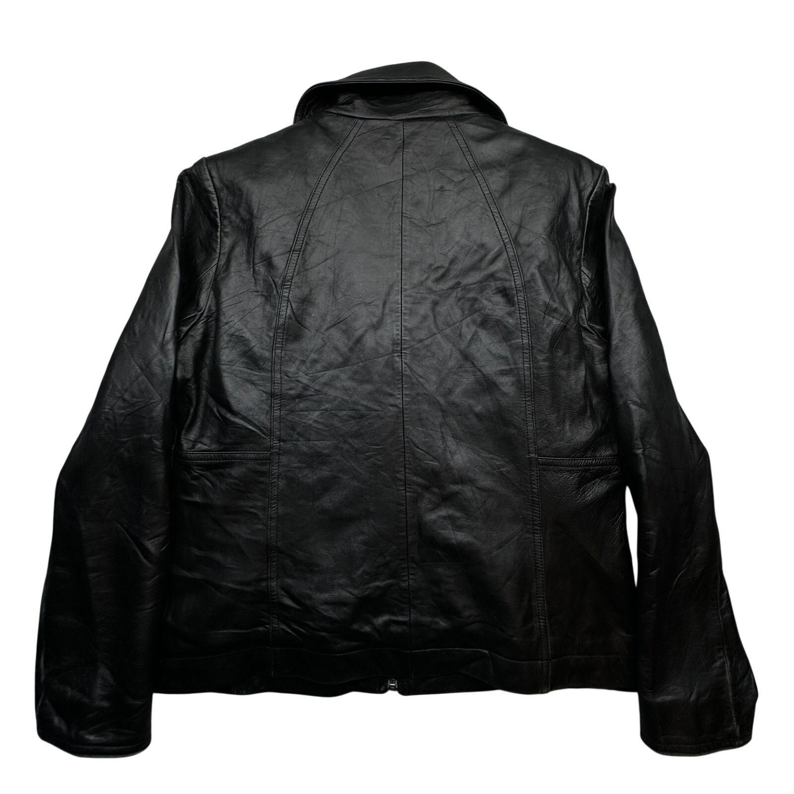 Wilsons Leather Wilsons Leather Pelle Studio Leather Jacket Womens Large Size L / US 10 / IT 46 - 2 Thumbnail