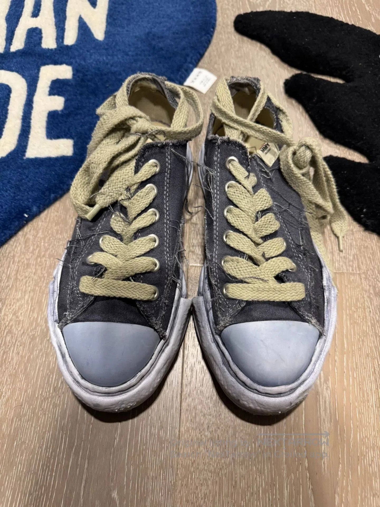 Nigel Cabourn MMY x Nigel Cabourn Dissolved Shoes. Size US 8 / EU 41 - 2 Thumbnail