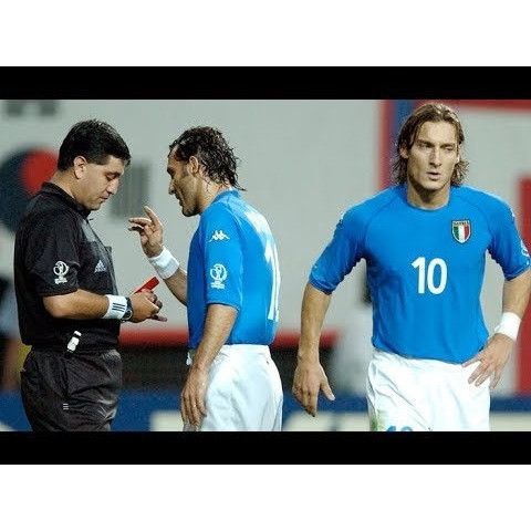Kappa Totti Italy Kappa 2002 World Cup Home Soccer Jersey Shirt XL Size US XL / EU 56 / 4 - 8 Thumbnail