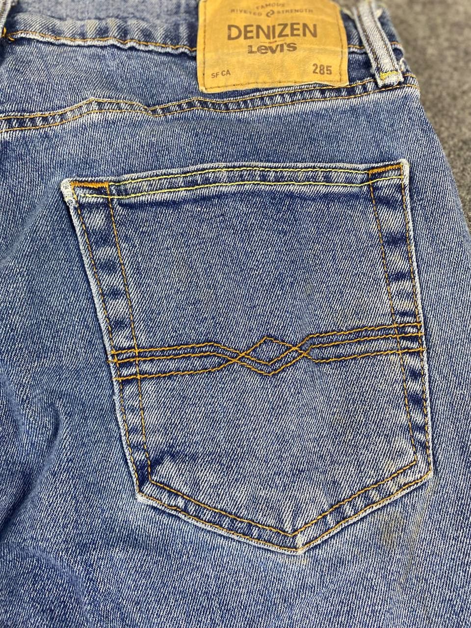 Levi's levis denizen relaxed fit distressed denim Size US 33 - 5 Thumbnail