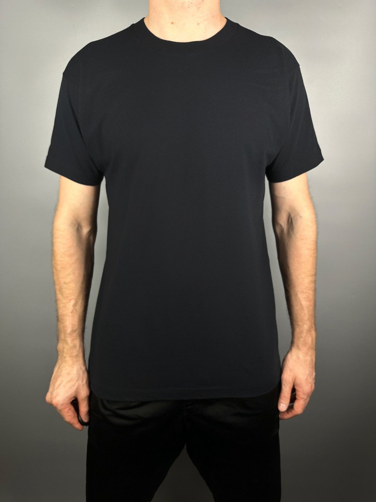 Vintage 90s Fruit Of The Loom FOTL Single Stitch Blank T Shirt 80s Size US L / EU 52-54 / 3 - 2 Thumbnail