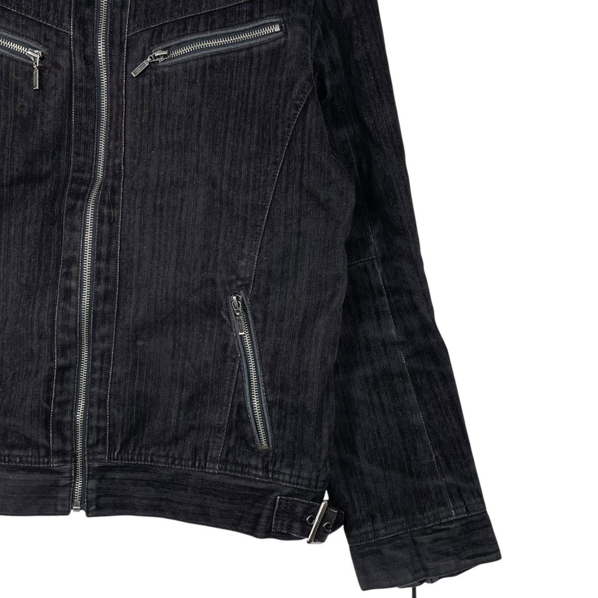 Japanese Brand Silver Moon Japan Denim Jeans Rider Jacket Size US M / EU 48-50 / 2 - 4 Thumbnail