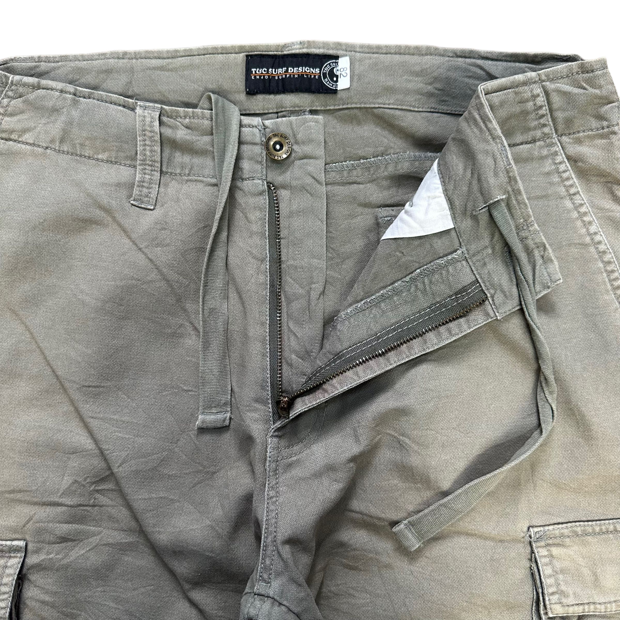 Japanese Brand T&C SURF DESIGNS CARGO PANT #8231-207 Size US 33 - 3 Thumbnail