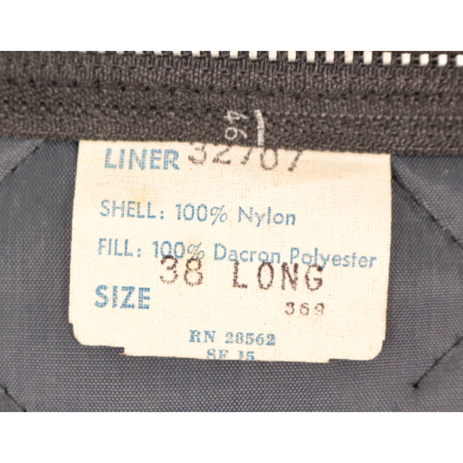 Vintage VTG NOS 70s Postal Carrier Jacket Blue US Nylon 38 Long Mens Mens Medium 1970s Mail Jacket Size US XXS / EU 40 - 4 Thumbnail