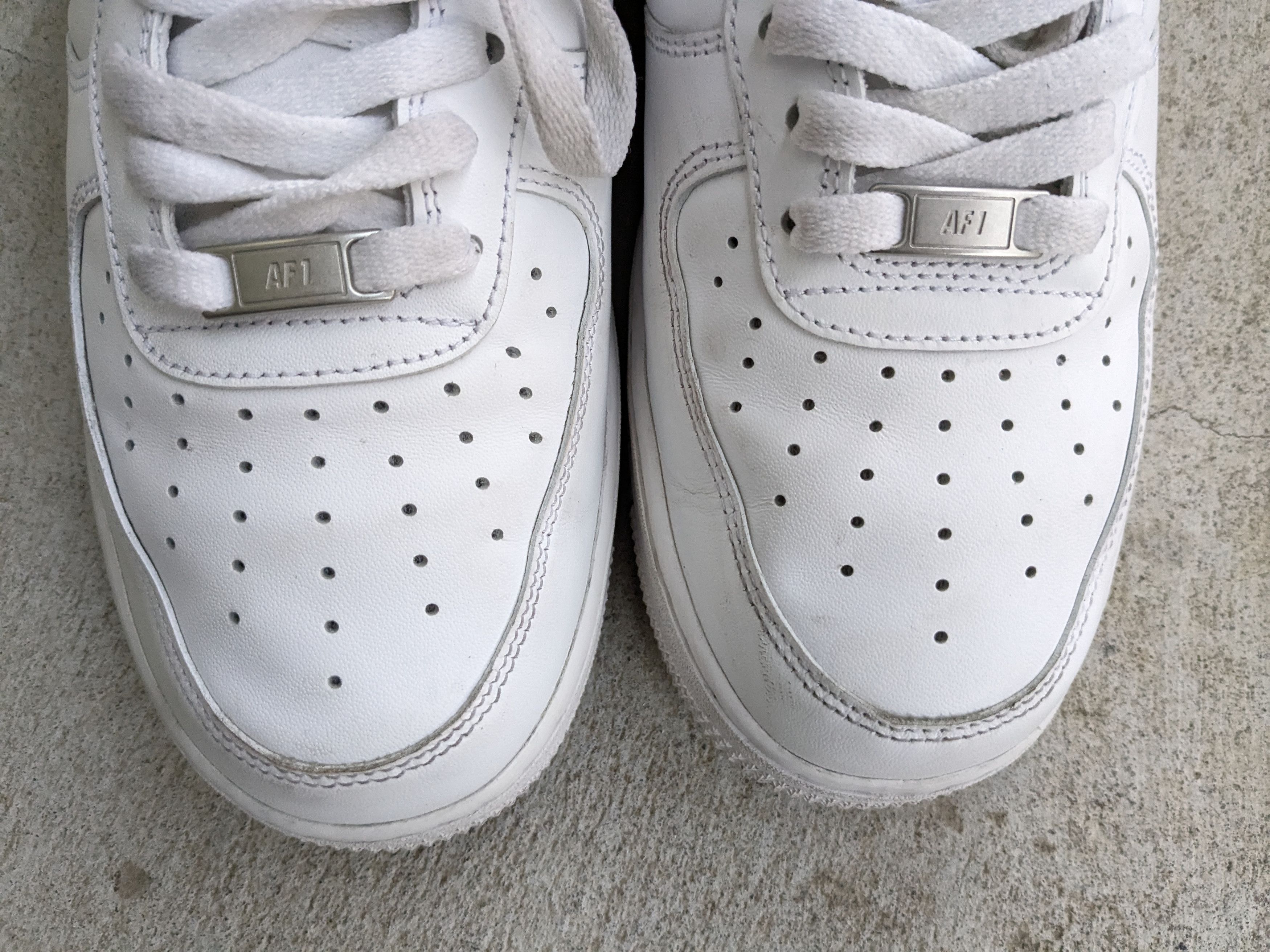Nike Nike Air Force 1 AF1 Triple White 11 Low Tops Leather Size US 11 / EU 44 - 5 Thumbnail