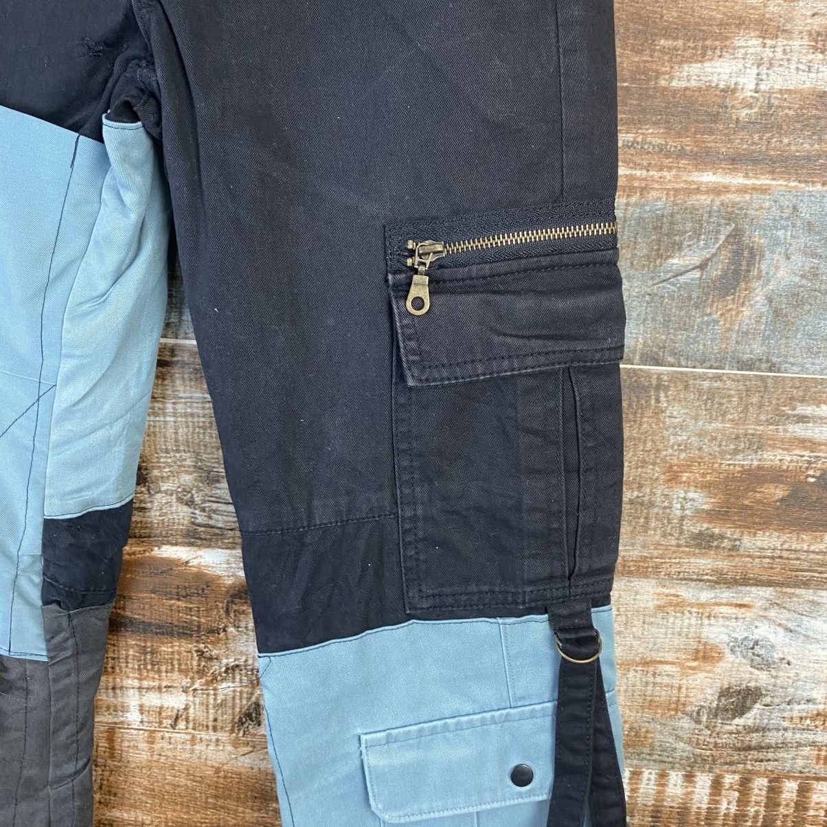 Japanese Brand DL Grazie Black Cargo Multipocket Pants #C926 Size US 26 / EU 42 - 10 Thumbnail