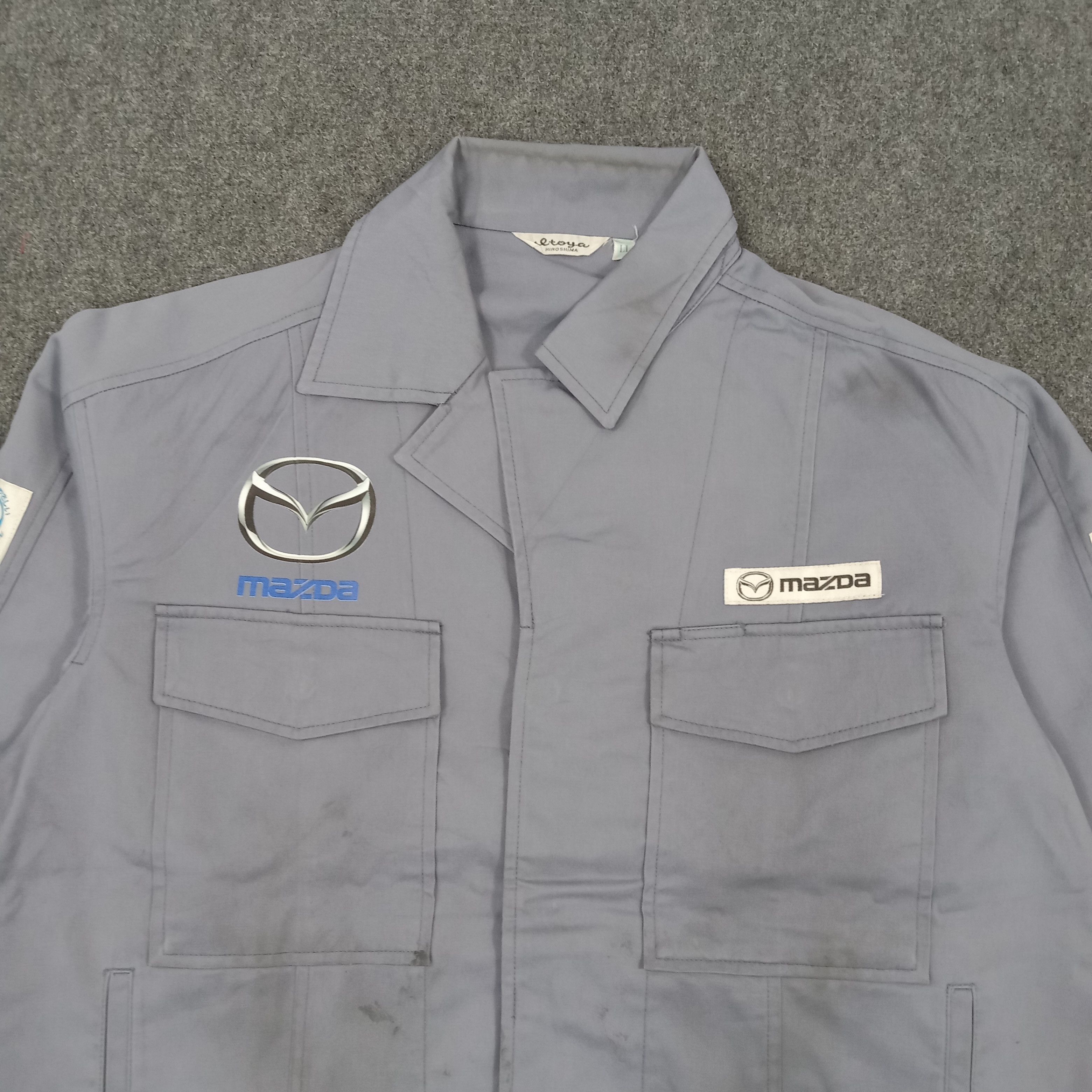 Japanese Brand × Vintage Mazda Japanese Rally Team Motorsports Jacket Size US L / EU 52-54 / 3 - 7 Thumbnail
