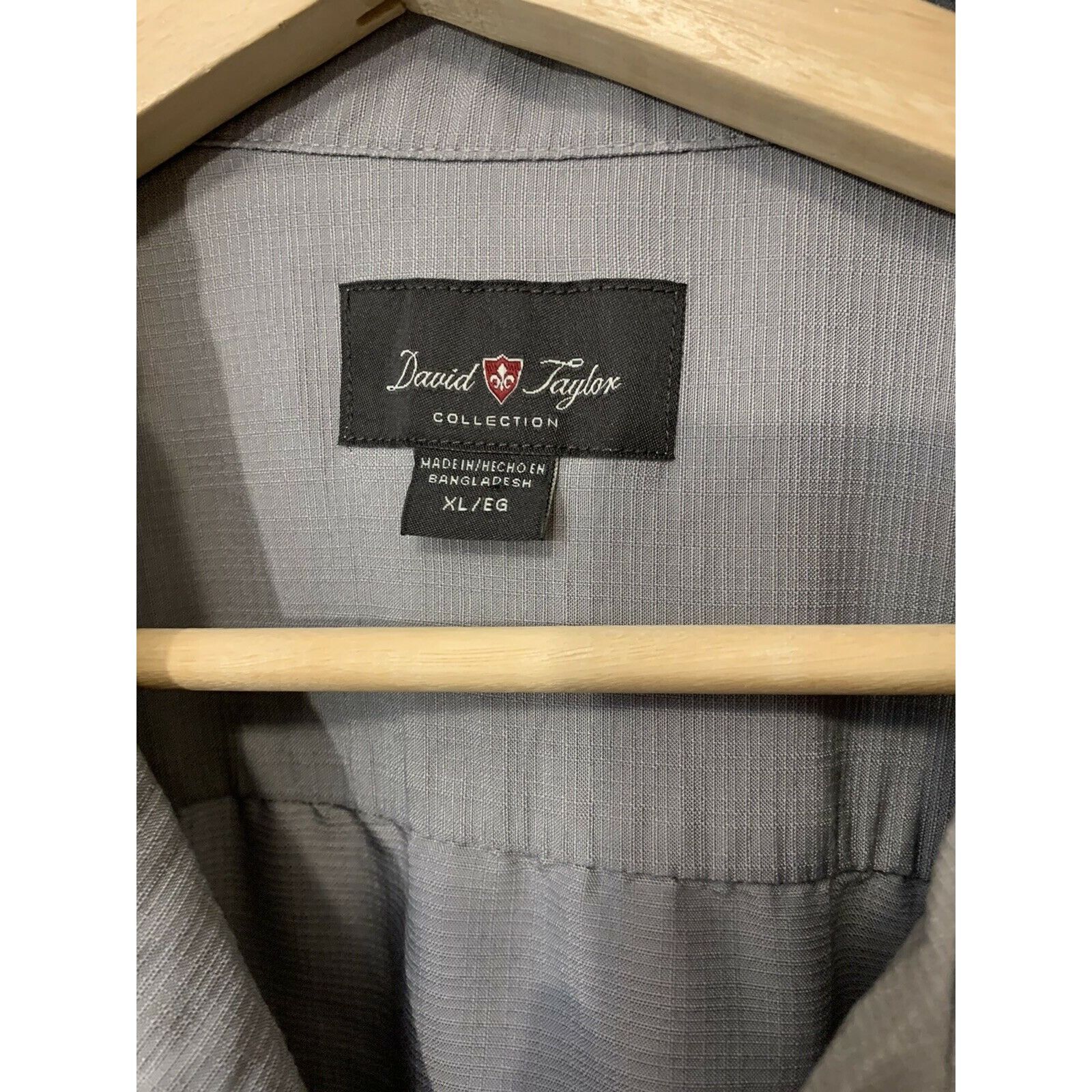 David Taylor David Taylor Collection Men's Sz XL Button Up Camp Shirt NIC Size US XL / EU 56 / 4 - 2 Thumbnail