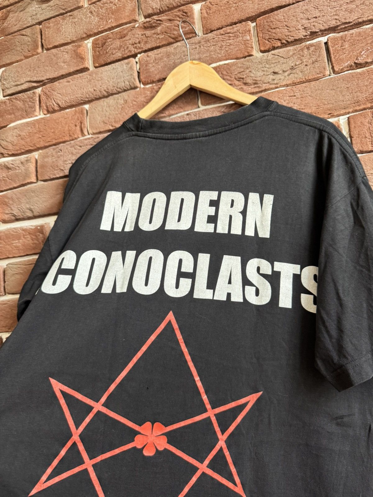 Band Tees Rare Vintage 00s Behemoth Thelema.6 Black Metal Band Tshirt Size US XL / EU 56 / 4 - 8 Thumbnail
