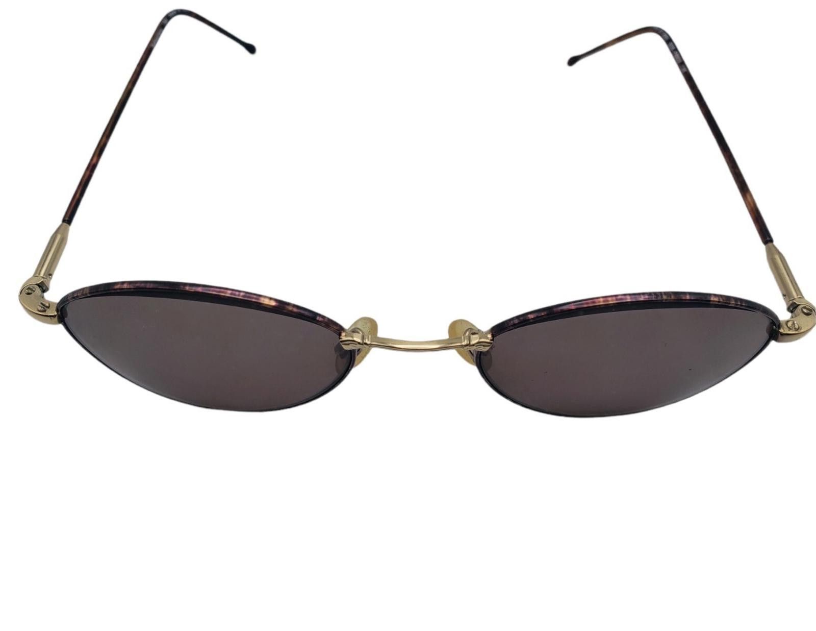 Sebastien Ami Vintage Sebastiano Sunglasses Gold/Tortoise Made in Italy Size ONE SIZE - 3 Thumbnail