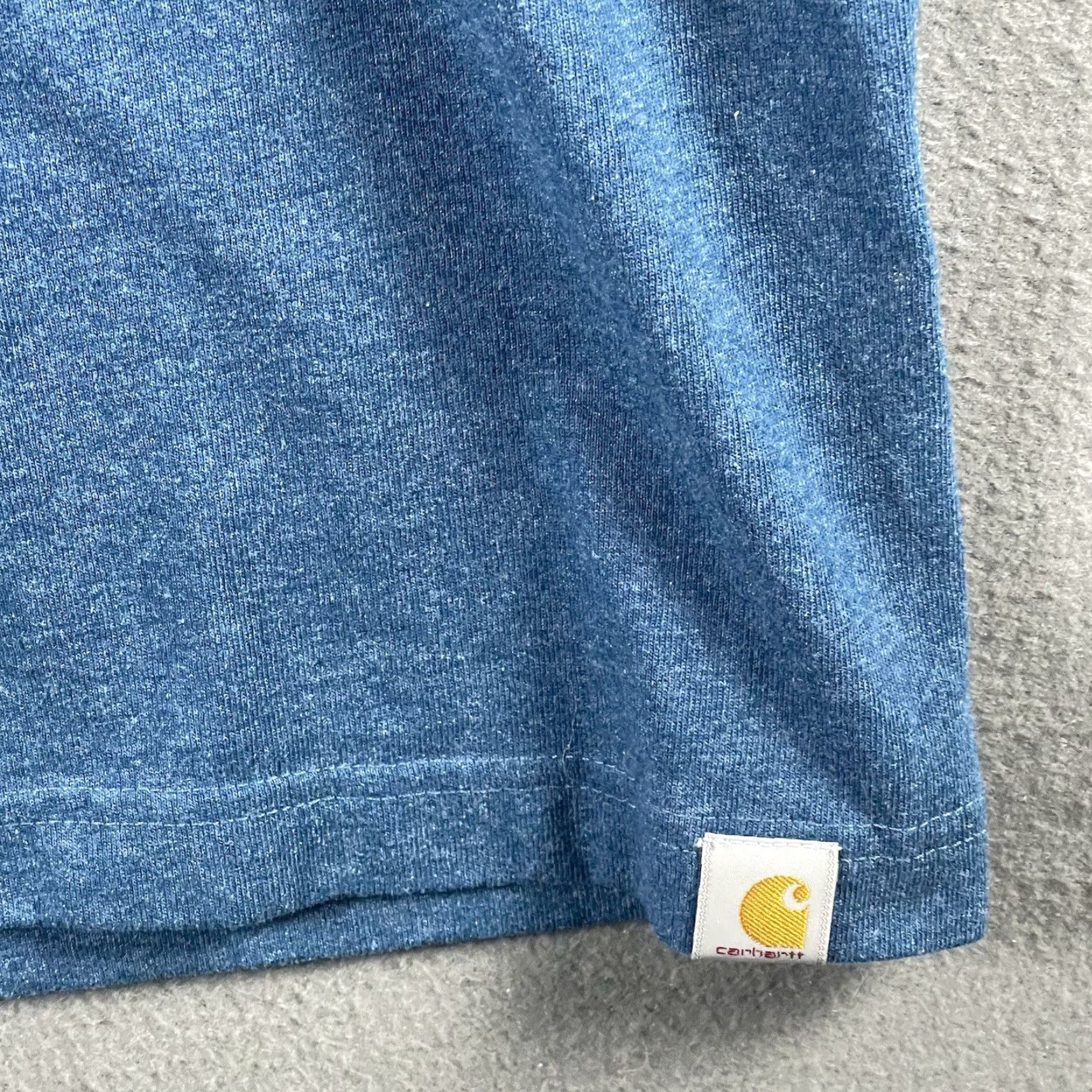 Carhartt Carhartt Made To Last T Shirt XL Indigo Blue Loose Fit Anvil Graphic TK-6153-M Mens Shirts Size US XL / EU 56 / 4 - 6 Thumbnail