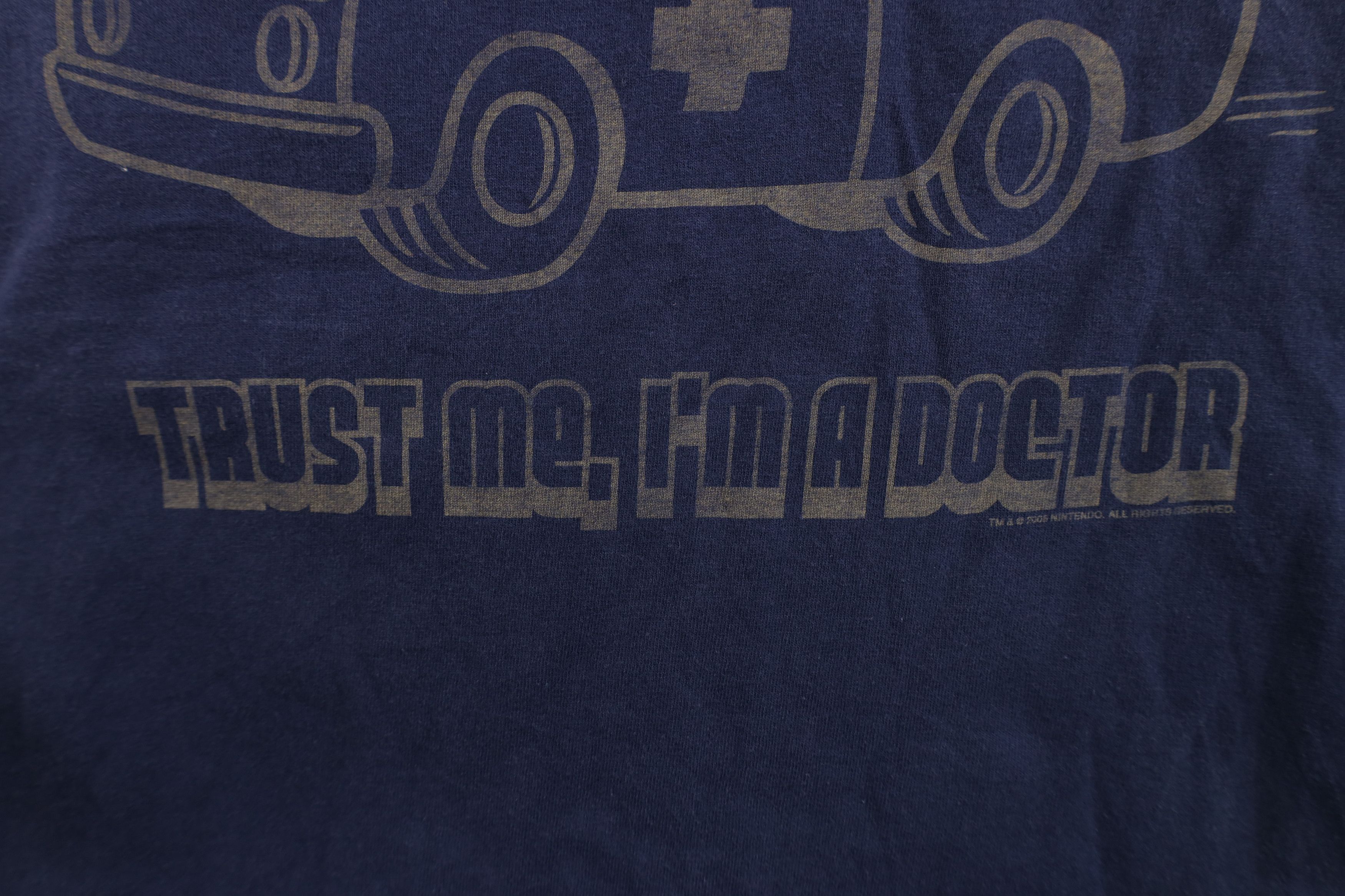 Nintendo Vintage Y2K 2006 Nintendo Dr Mario Game Short Sleeve T-Shirt Size US XL / EU 56 / 4 - 5 Thumbnail