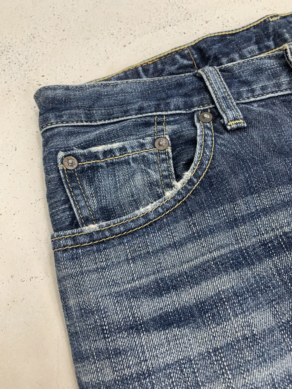 Levi's × Vintage Levis 502 Sanforized Light Whisker Wash (AE21) Size US 31 - 9 Thumbnail