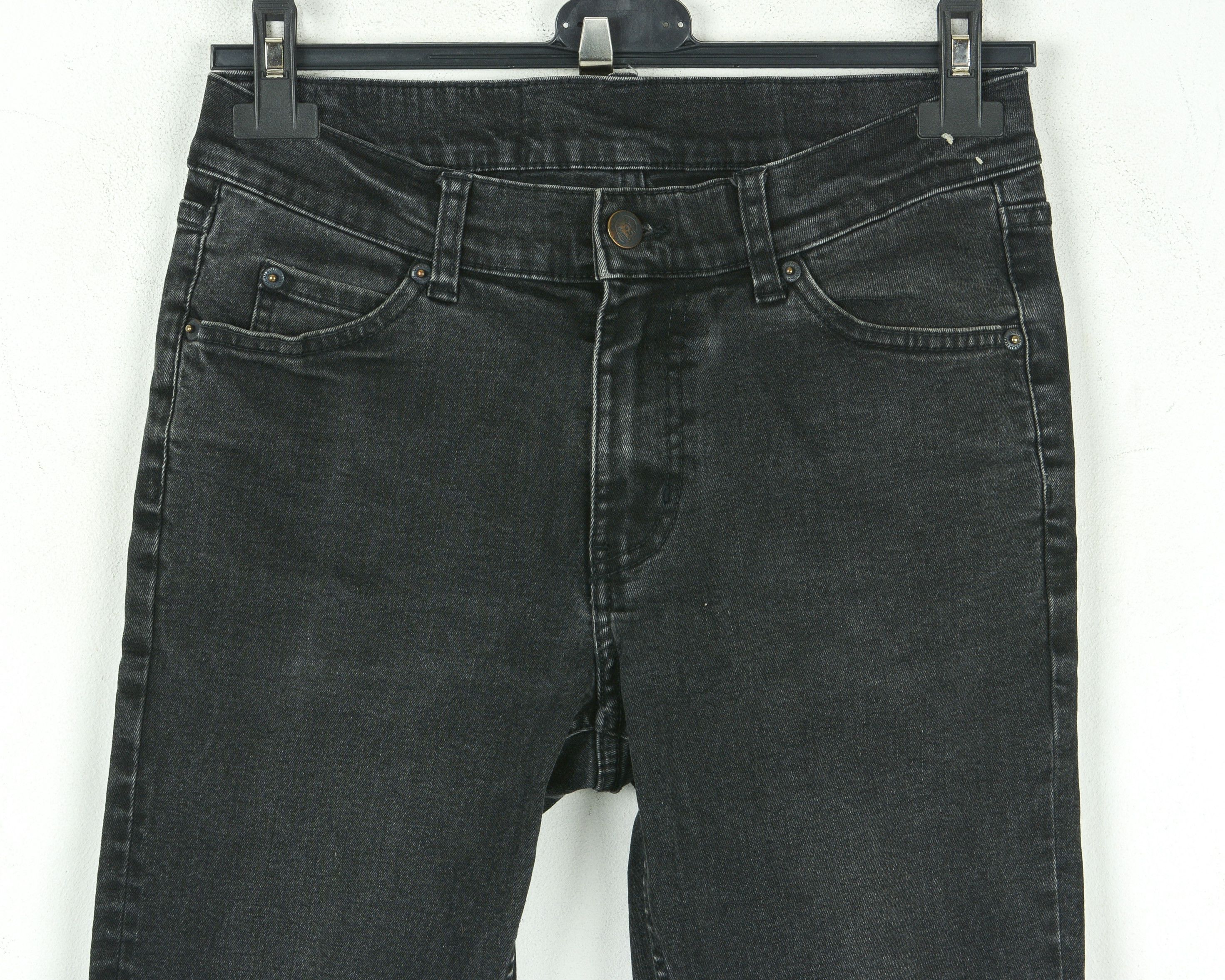 Cheap Monday 'Tight Black Haze' W29 L30 Slim Fit Jeans Denim Pants Size US 29 - 2 Thumbnail