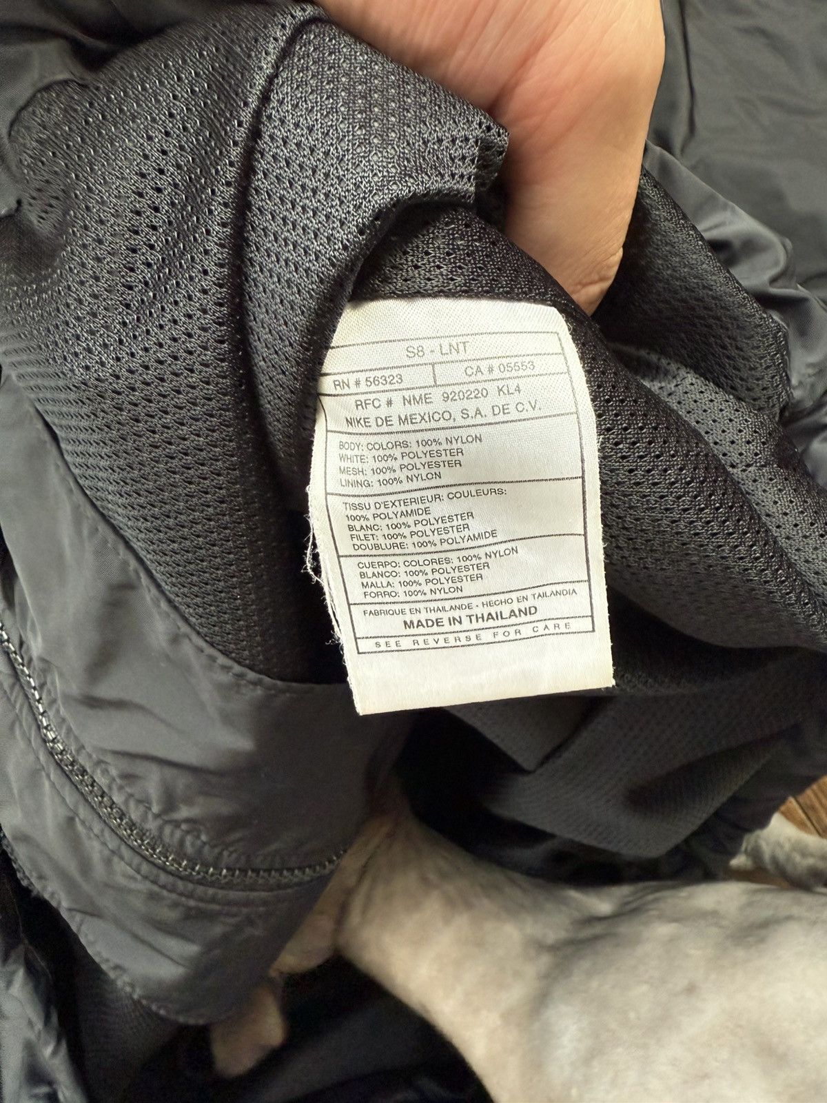Nike 🔥Vintage y2k Nike Big Swoosh Jacket Size US XL / EU 56 / 4 - 7 Thumbnail