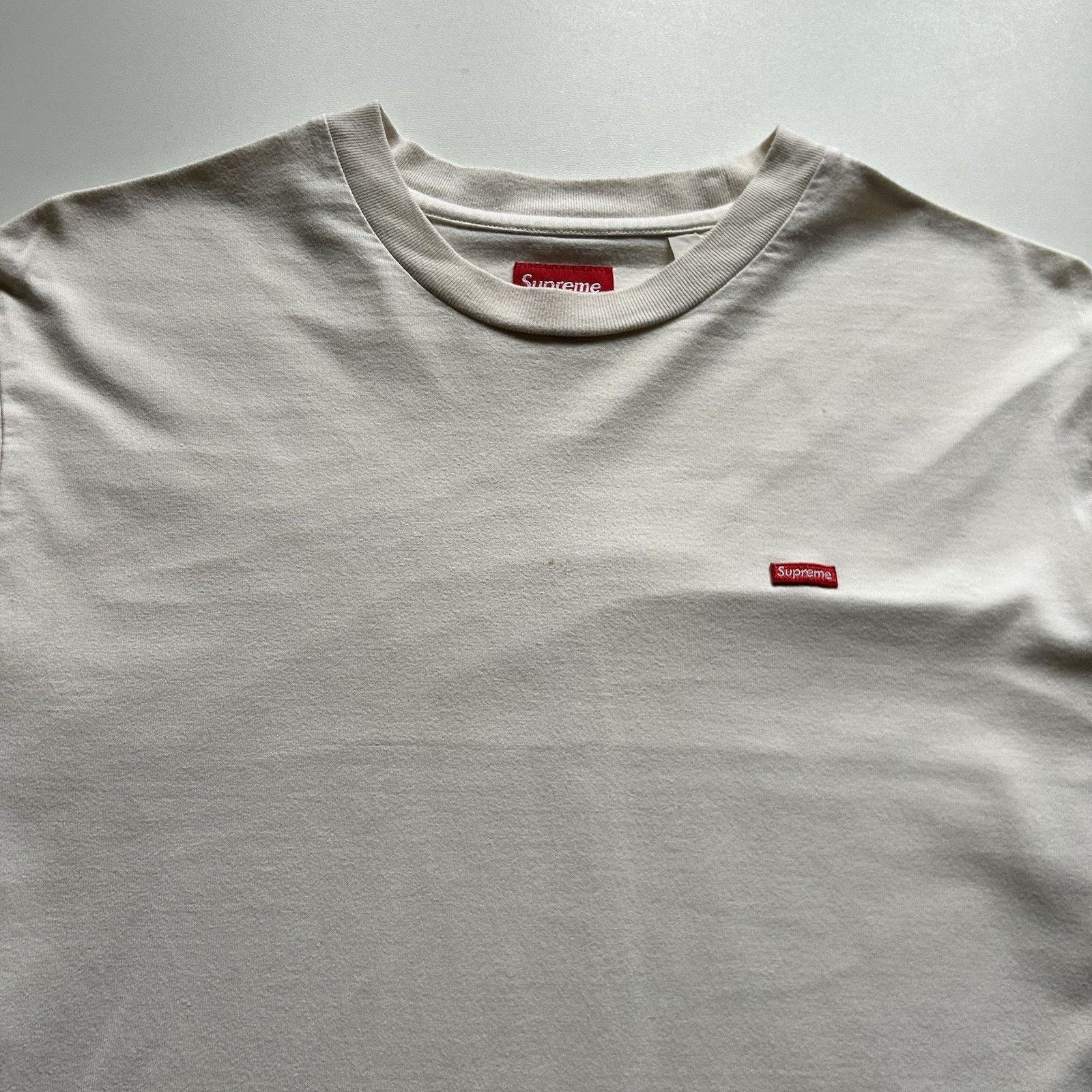 Supreme × Vintage Supreme Mini Box Logo Long Sleeve Shirt Small White Cotton Size US S / EU 44-46 / 1 - 2 Thumbnail