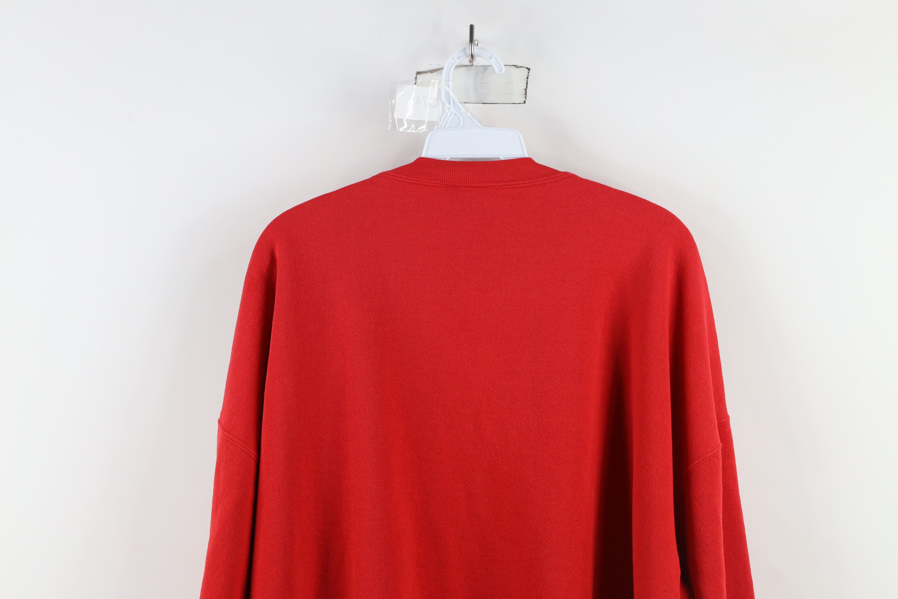 Vintage Vintage 90s Boxy Fit Ohio State University Sweatshirt Red Size 3XL / US 20-22 - 13 Thumbnail