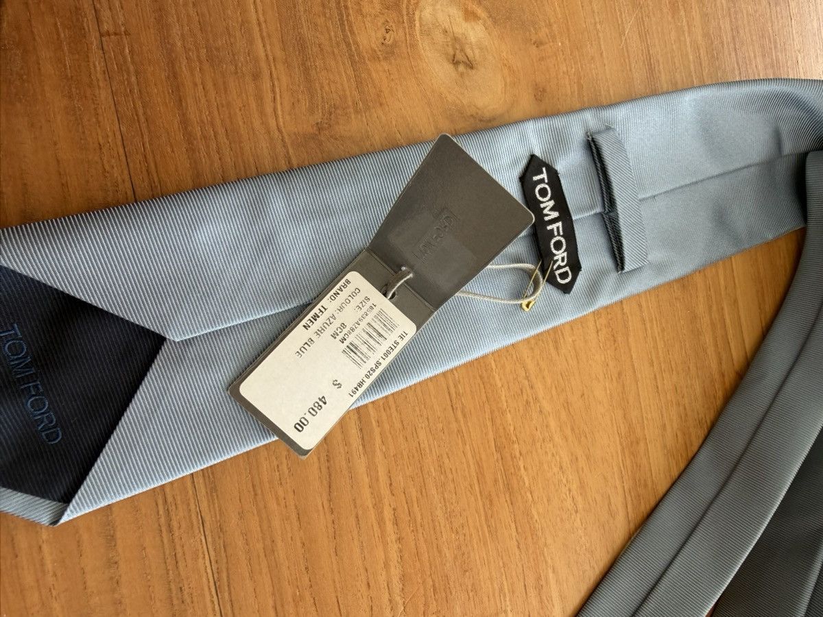 Tom Ford Tom Ford 100% Silk Tie Size ONE SIZE - 4 Thumbnail
