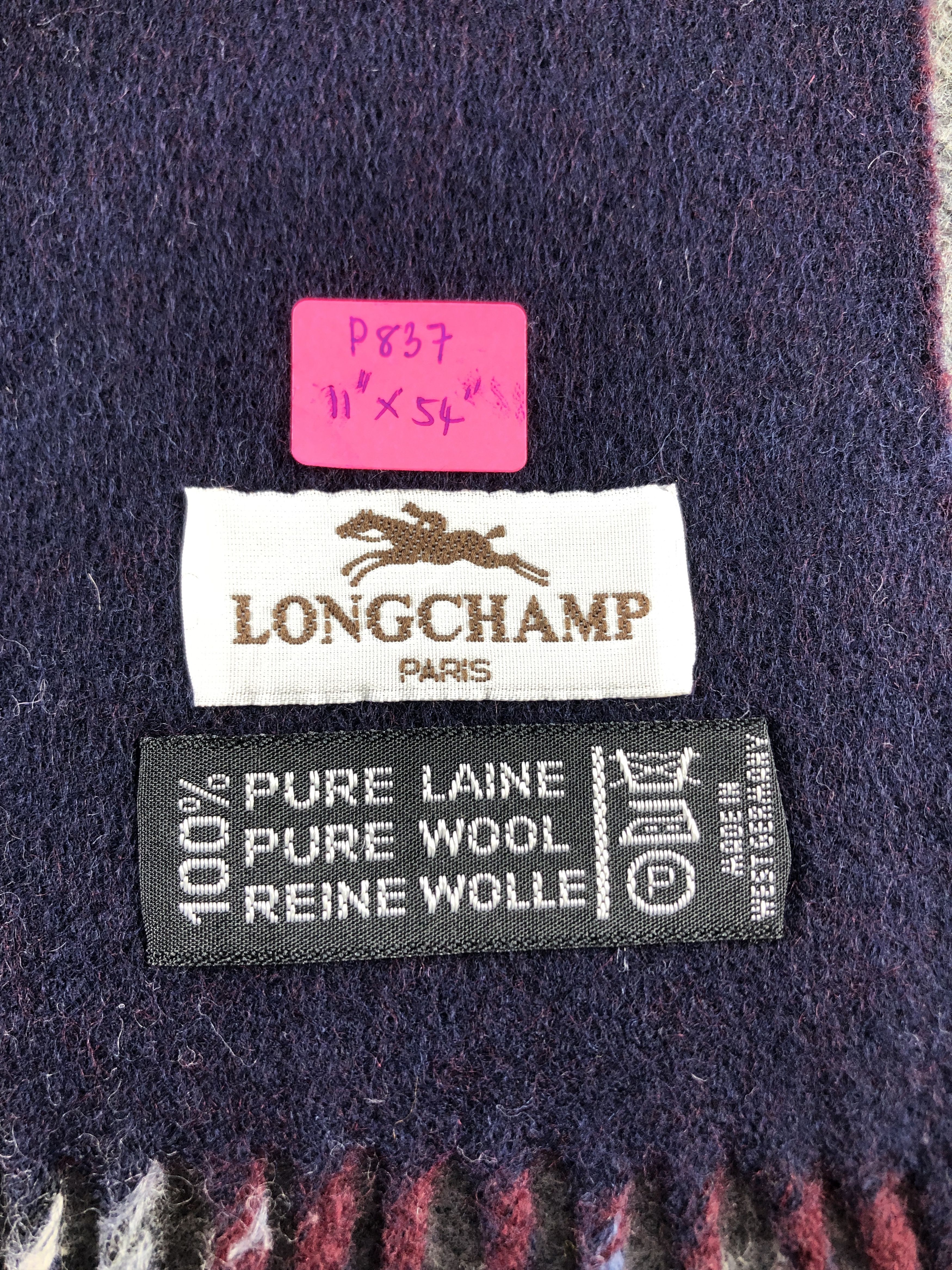 Longchamp Longchamp Scarf / Muffler / Neckwear P837 Size ONE SIZE - 5 Thumbnail