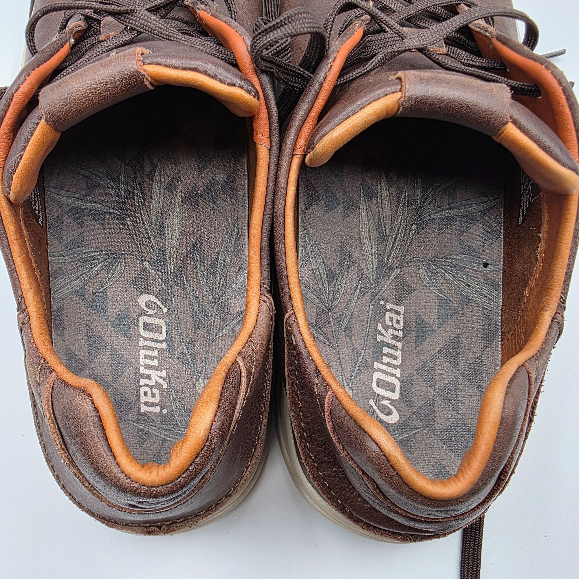 Olukai OluKai Lae'Ahi Li 'Ili Mens Size 11 Brown Casual Leather Sne Size US 11 / EU 44 - 7 Thumbnail