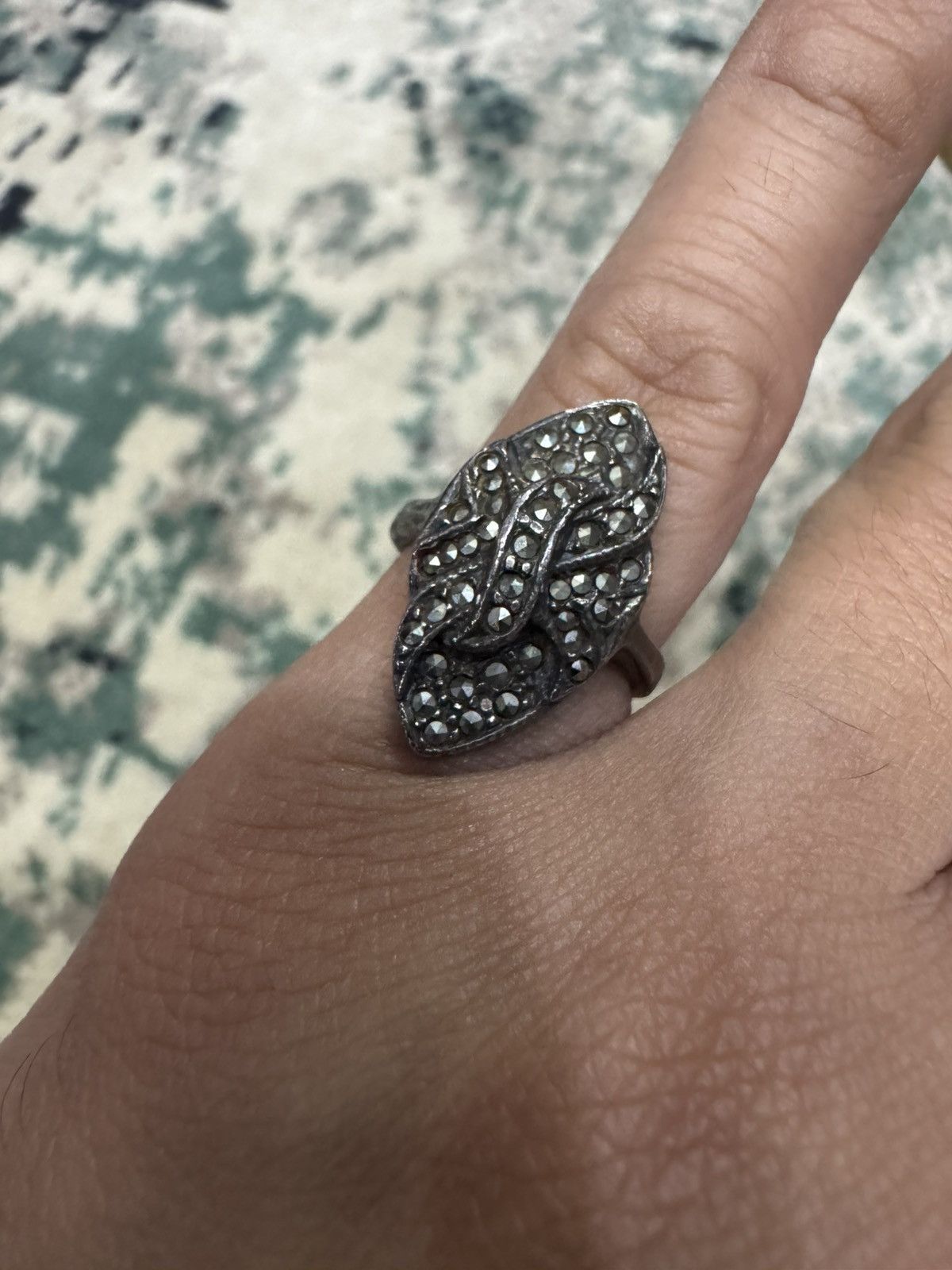 Jewelry VINTAGE STYLE RING SIZE 5.5 Size ONE SIZE - 2 Thumbnail