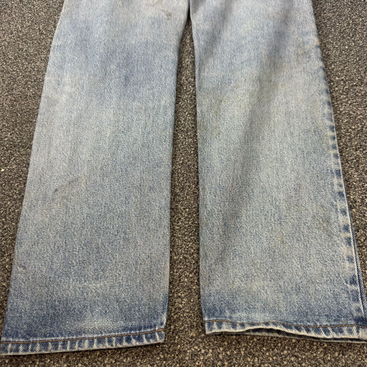 Armani Vintage 90s Armani Dirty Wash Metal Logo Jeans Amiri Style Size US 28 / EU 44 - 10 Thumbnail