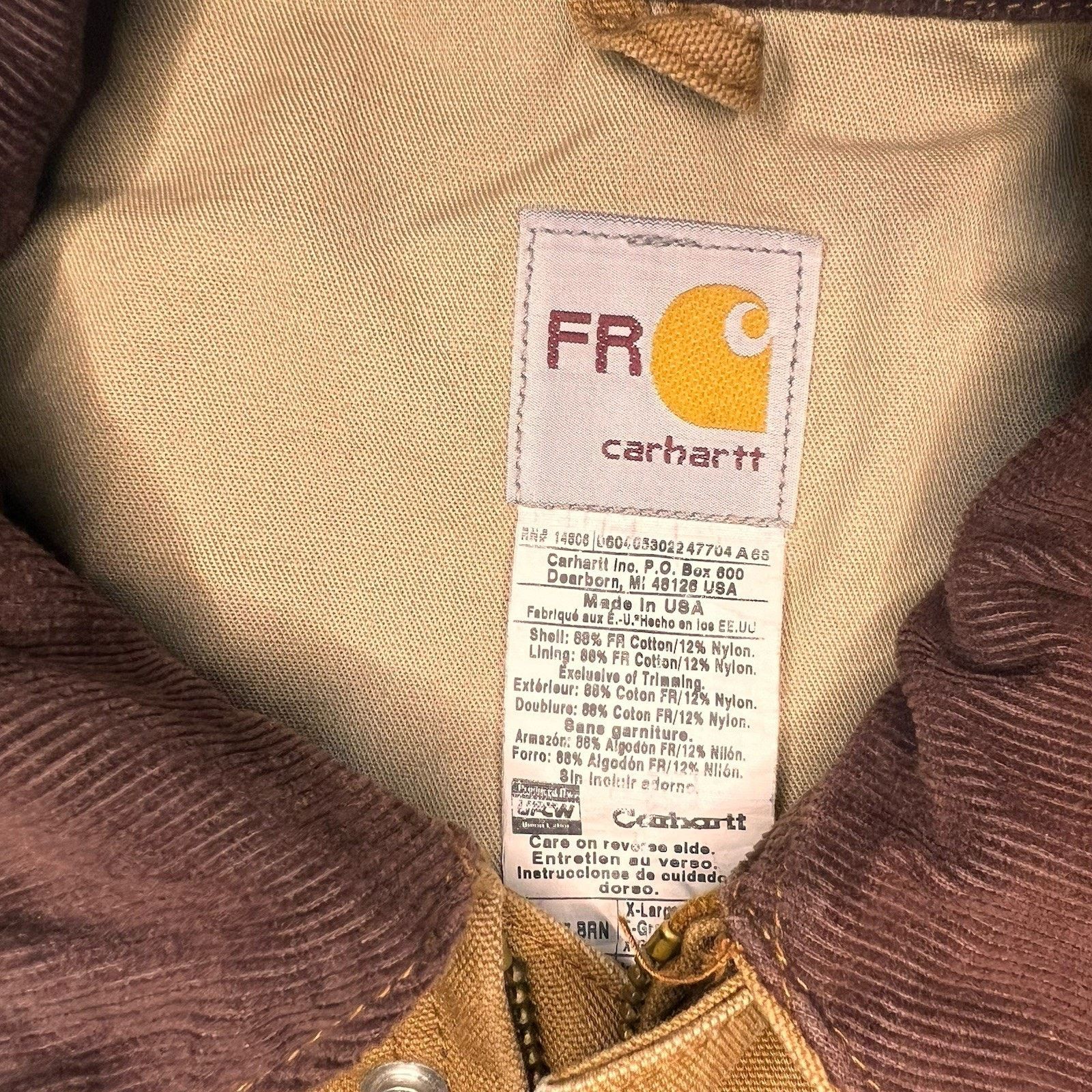 Carhartt Vintage Style Carhartt Detroit #14806 Made In USA XL Size US XL / EU 56 / 4 - 2 Thumbnail