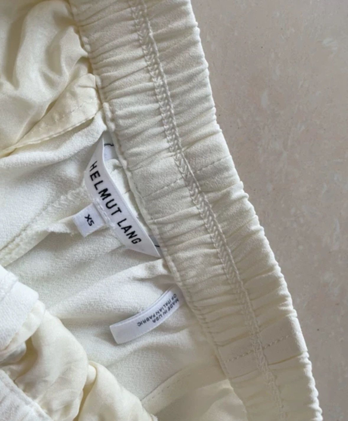 Helmut Lang HELMUT LANG Thick Silk Wide Leg Pants2412-Nextarrow Size US 28 / EU 44 - 7 Thumbnail
