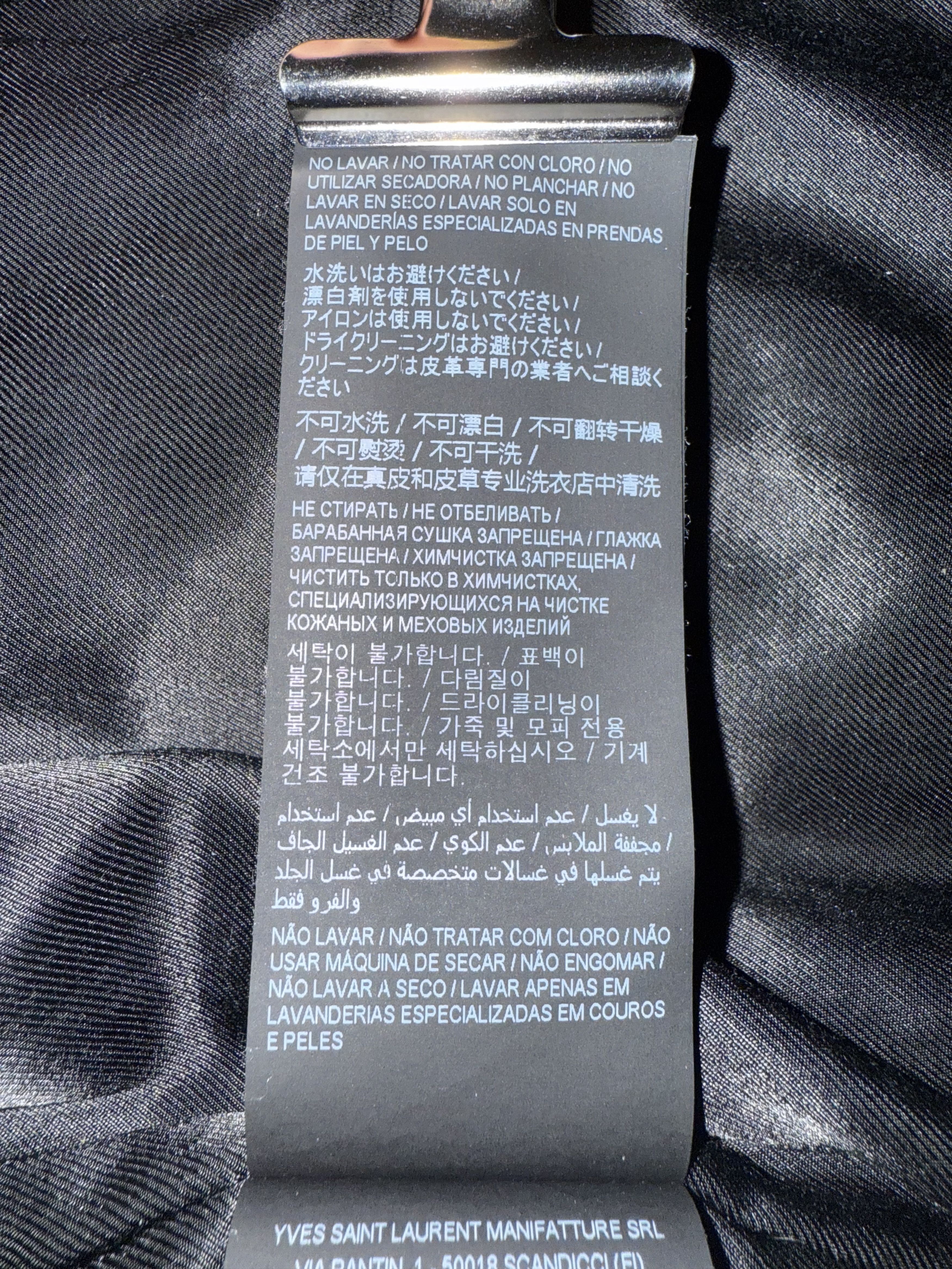 Saint Laurent Paris Saint Laurent Leather Jacket Size US L / EU 52-54 / 3 - 19 Thumbnail